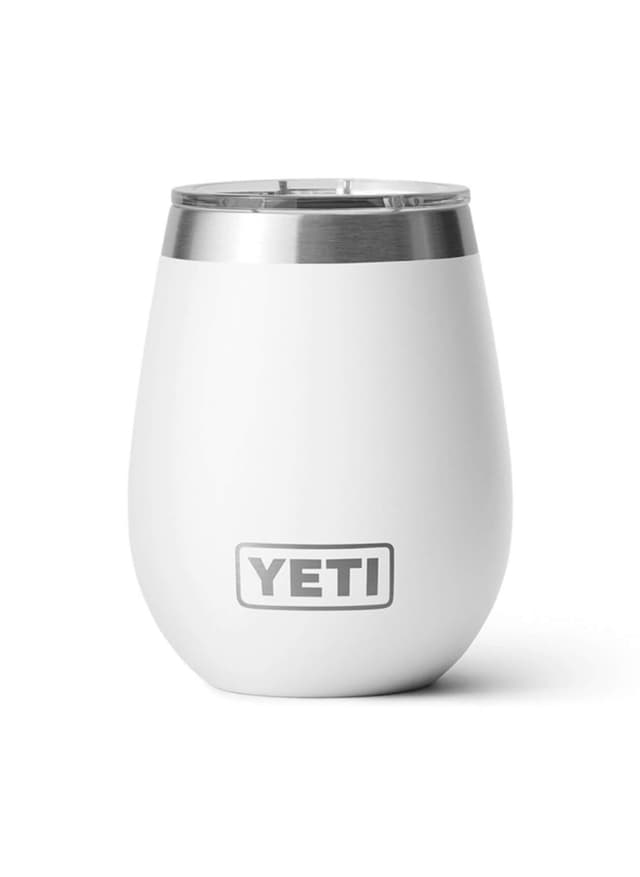 YETI Rambler 10 oz Wine Tumbler with DuraSip Lining - White MISC