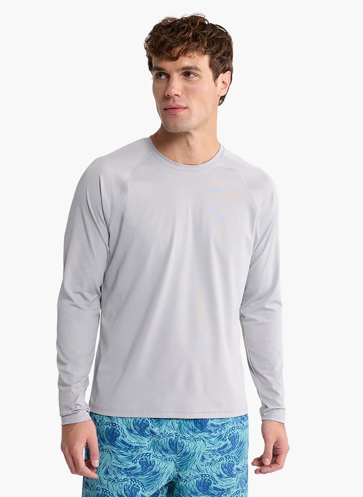 Fair Harbor Men's Anchor Rashguard - Seastone (053) LG