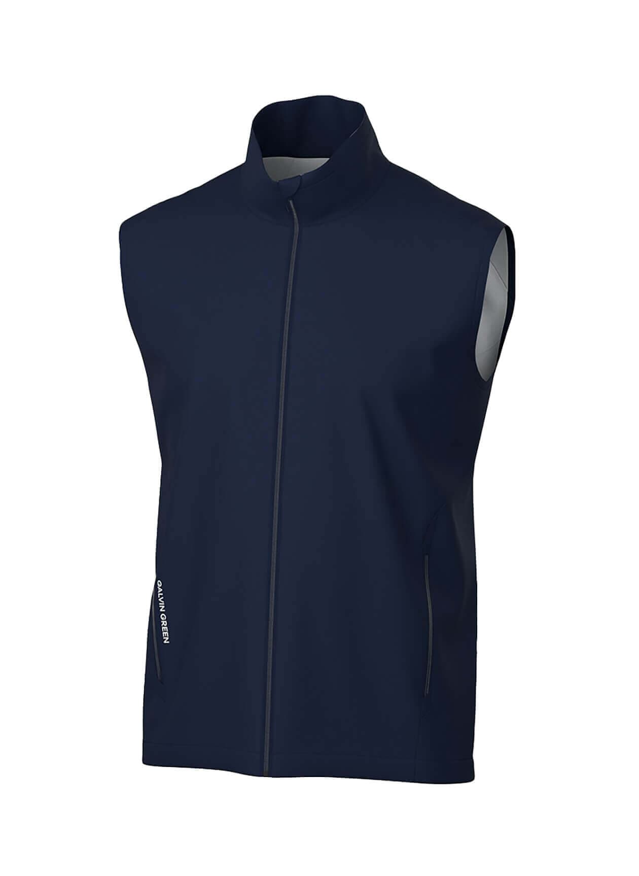 Galvin Green Men's Leo Vest - Navy LG