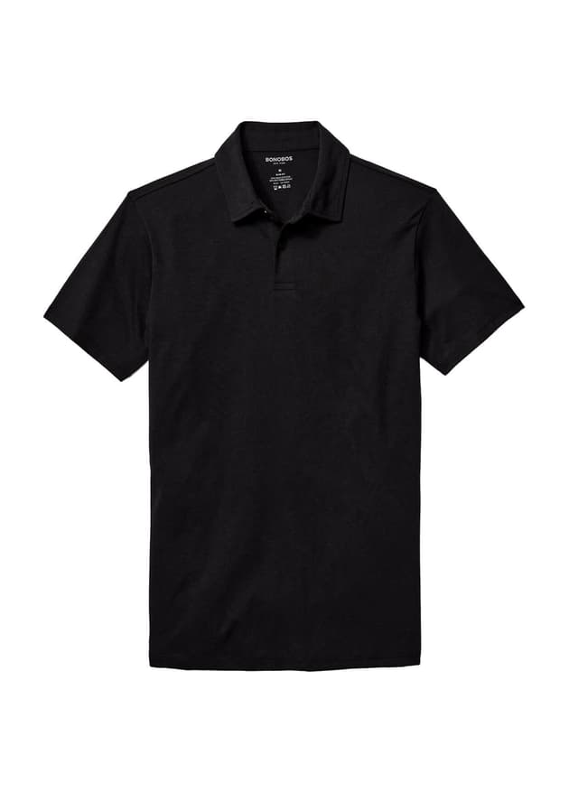 Bonobos Men's Pima Performance Polo - Black LG
