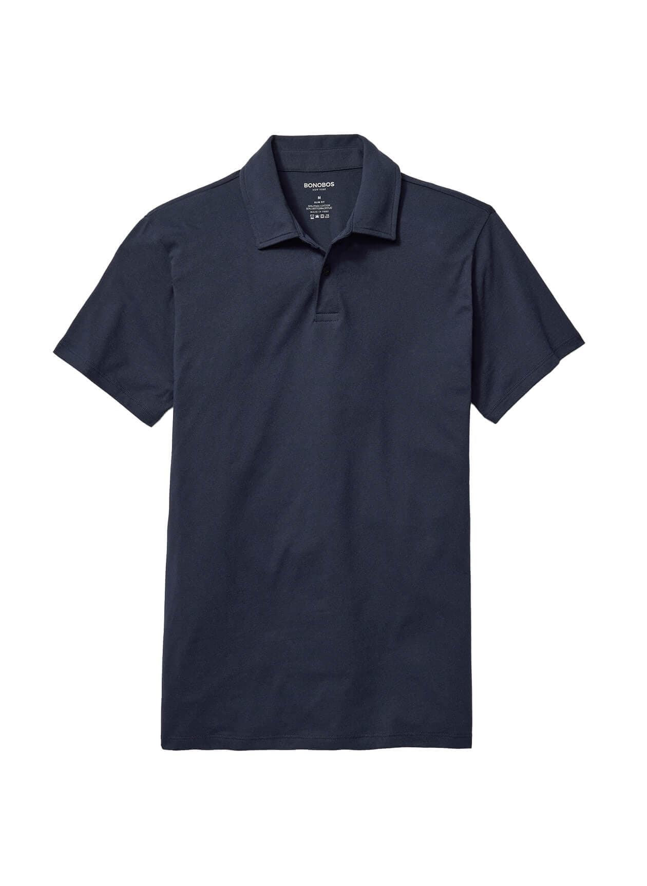 Bonobos Men's Pima Performance Polo - Navy LG