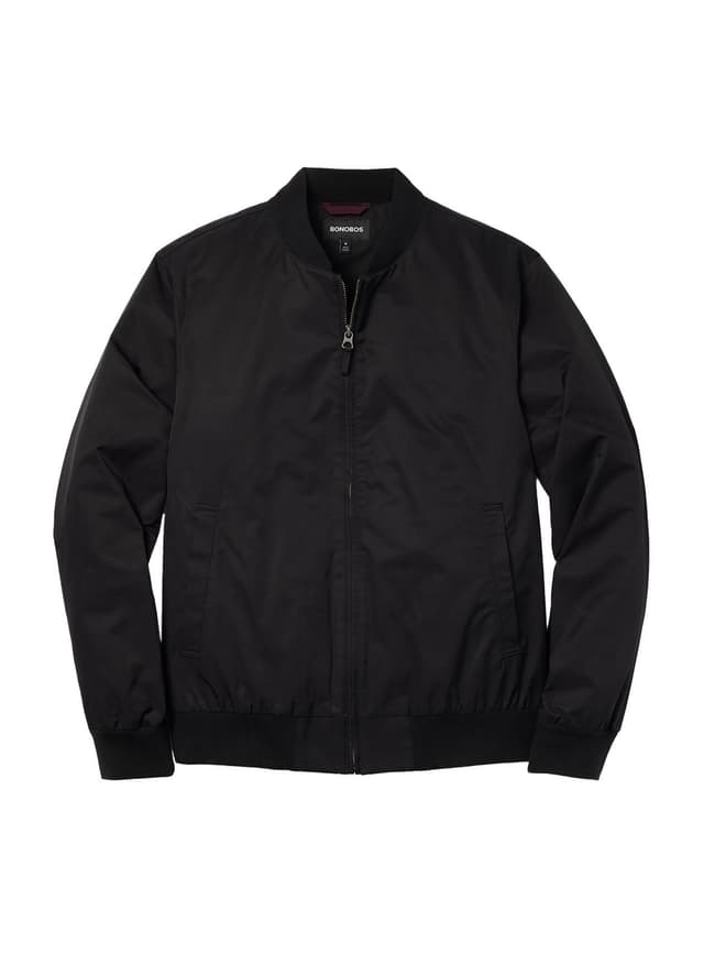 Bonobos Men's Boulevard Bomber - Black LG