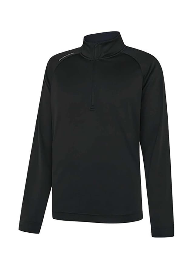 Galvin Green Men's Dion Half-Zip Mid Layer - Black 3XL