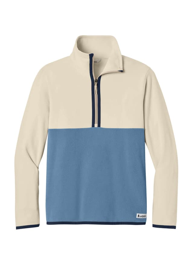 Cotopaxi Men's Amado Half-Zip Fleece - Cyan,White 3XL