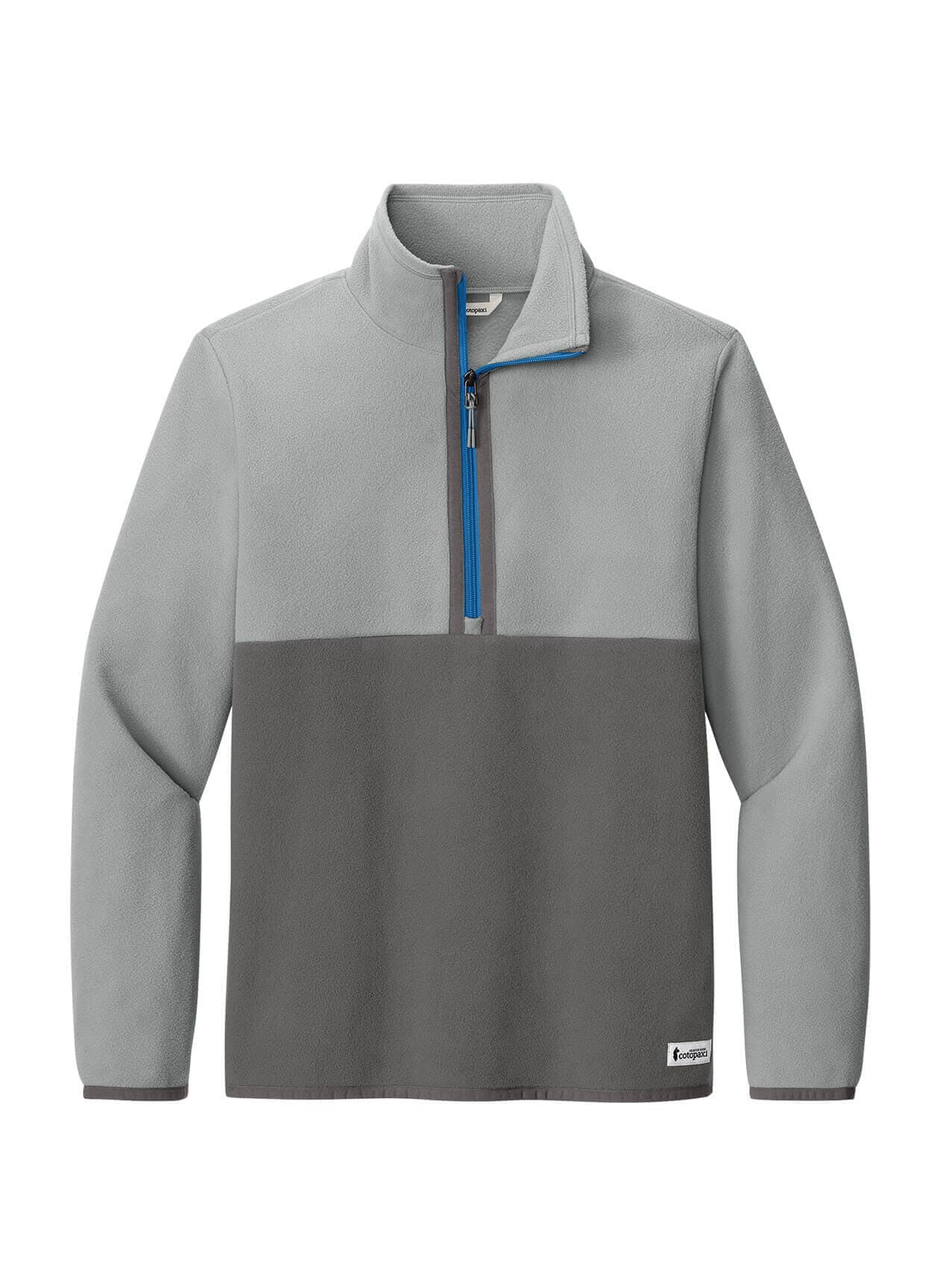 Cotopaxi Men's Amado Half-Zip Fleece - Light Grey,Dark Grey 3XL