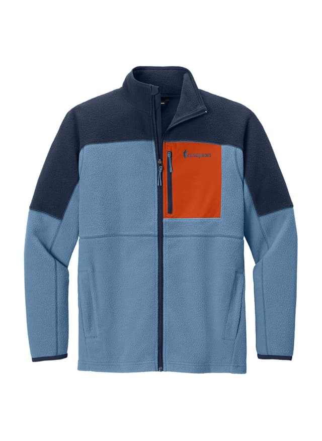 Cotopaxi Men's Abrazo Fleece Jacket - Navy,Cyan 3XL
