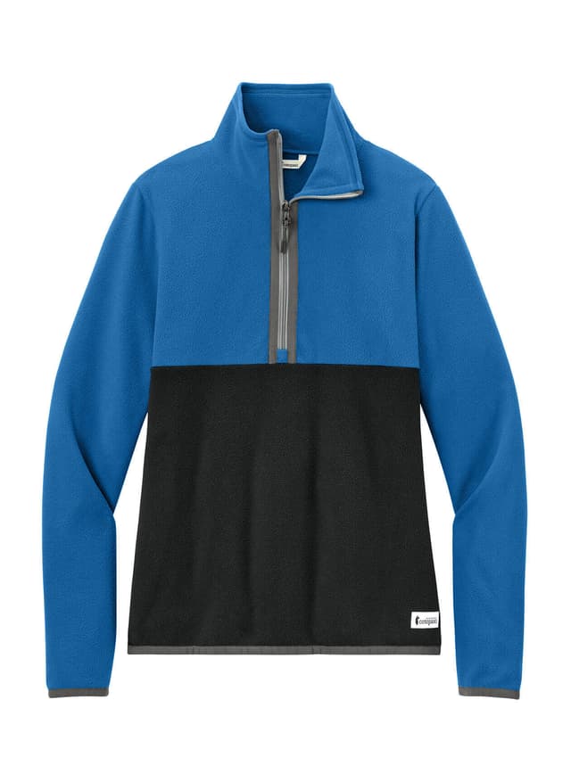Cotopaxi Women’s Amado Half-Zip Fleece - Blue,Black LG