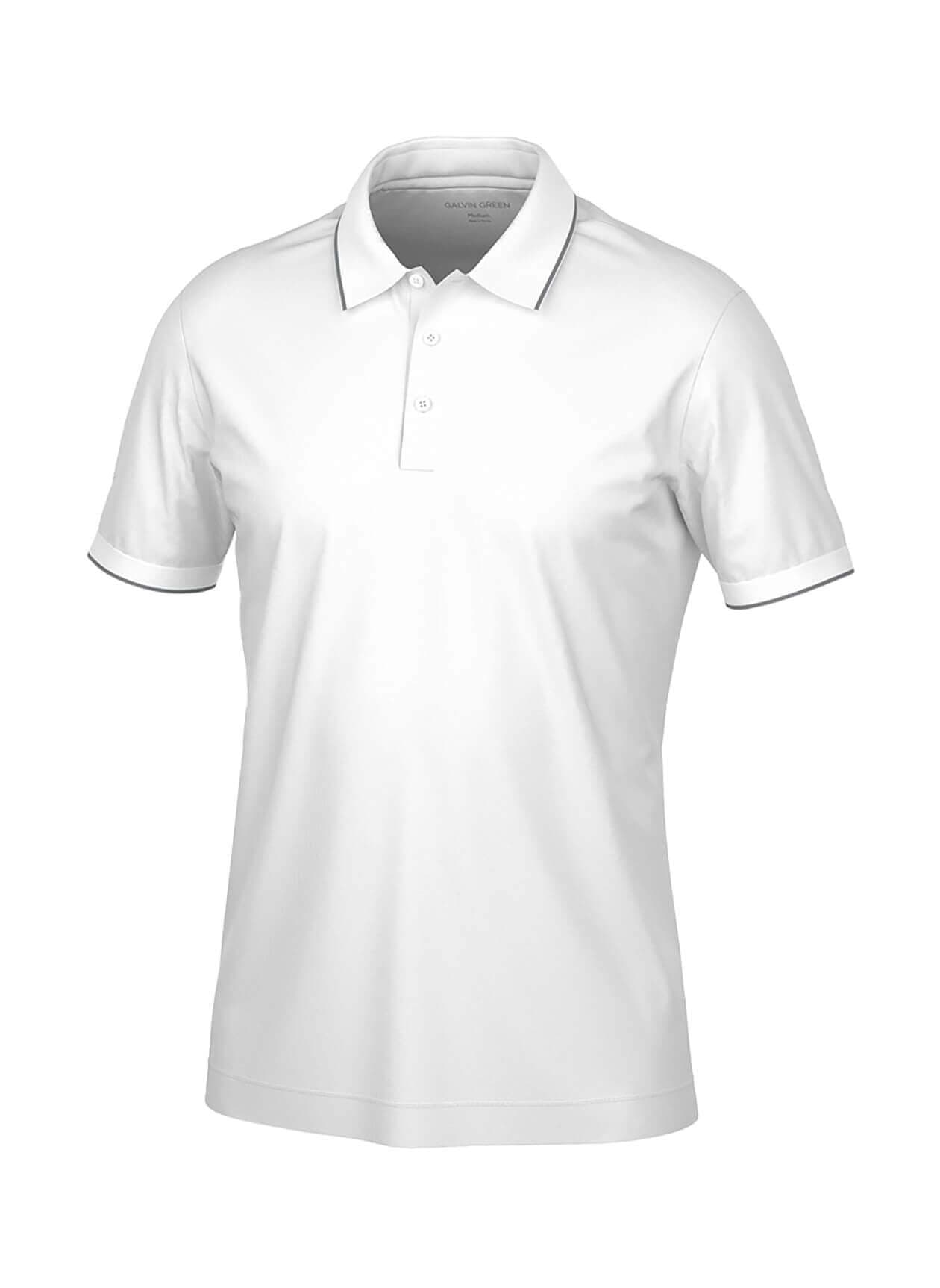 Galvin Green Men's Marty Shirt - White 3XL