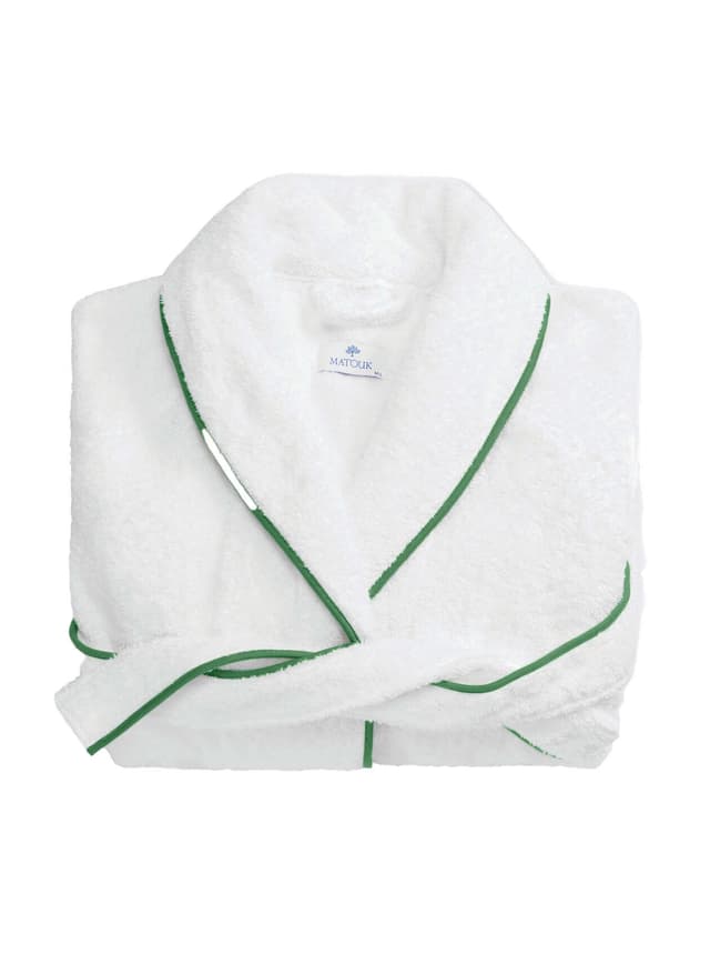 Matouk Cairo Robe - Green M/L
