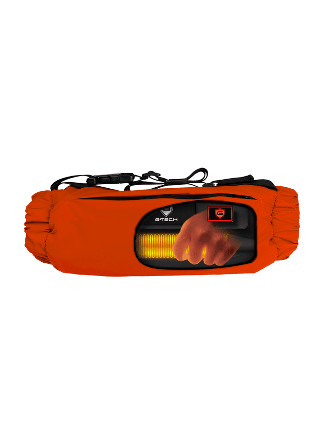 G-Tech Sport 4.0 Heated Hand Warmer Pouch - Orange MISC