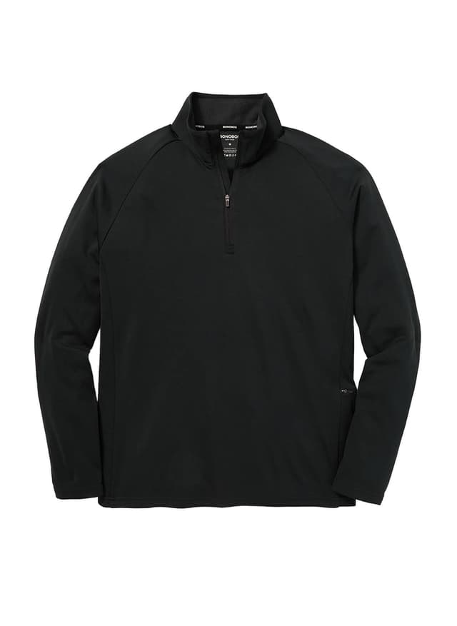 Bonobos Men's Fairgame Half-Zip - Black LG