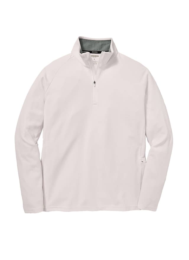 Bonobos Men's Fairgame Half-Zip - White LG