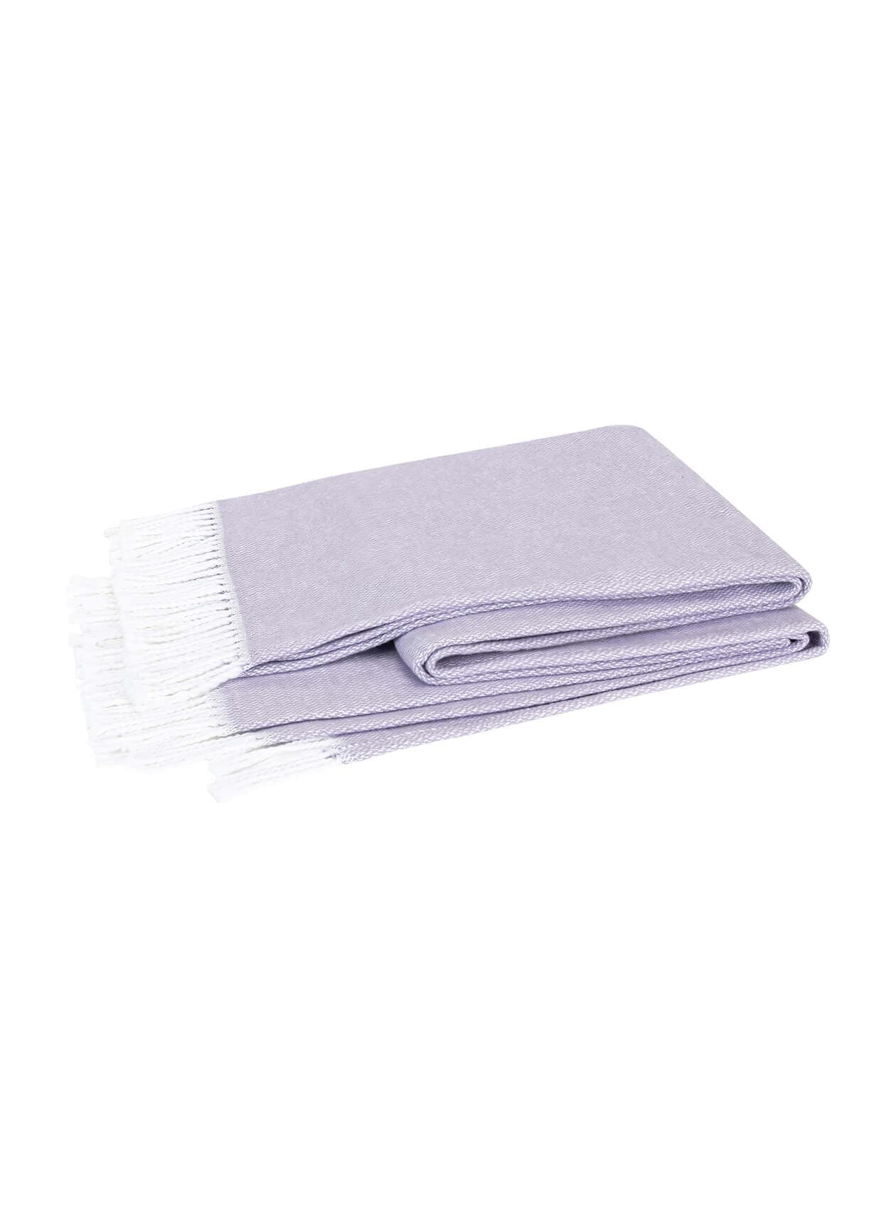 Matouk Pezzo Throw - Purple 50X70