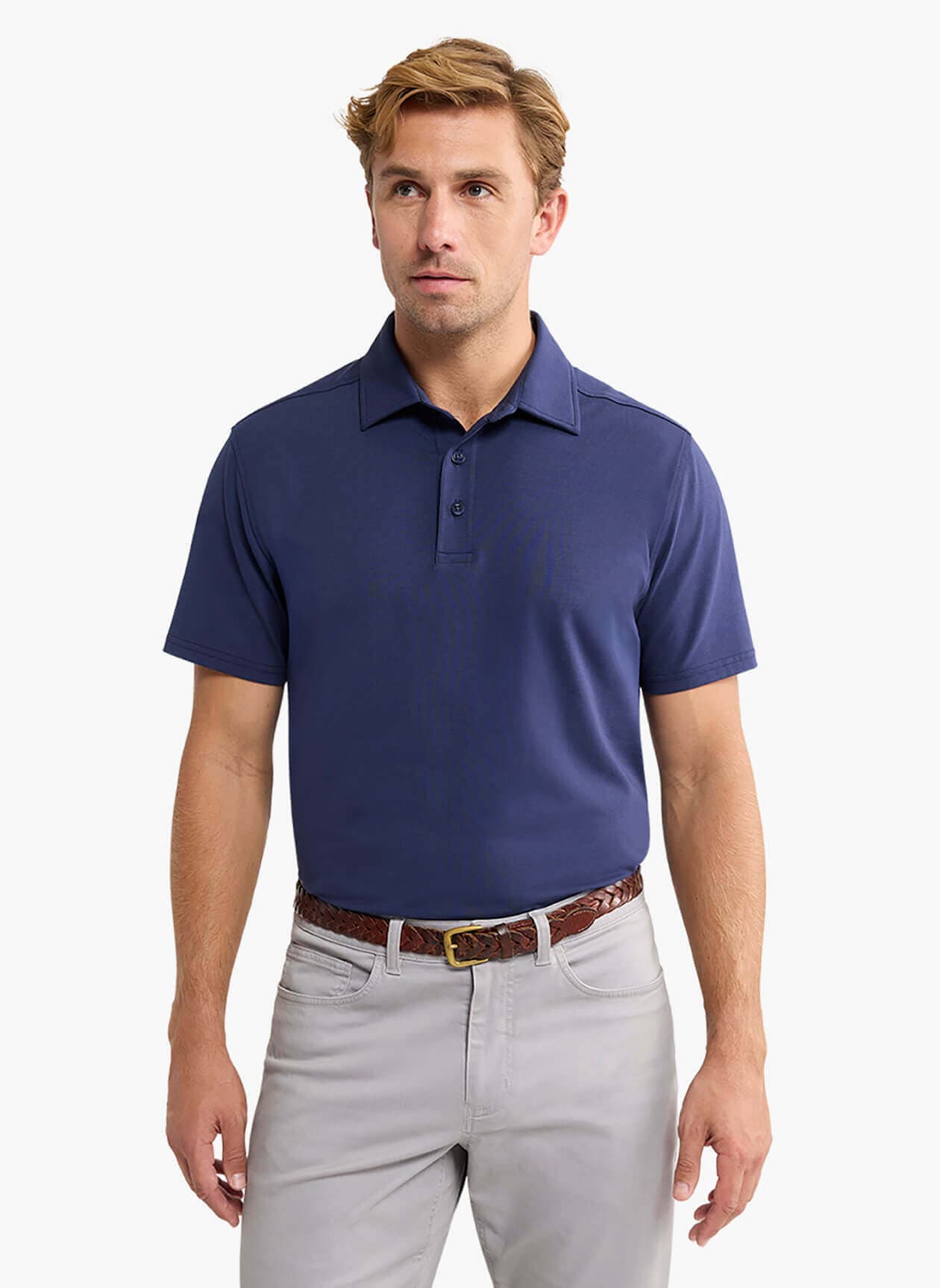 Fair Harbor Men's Pacific Polo - Navy LG