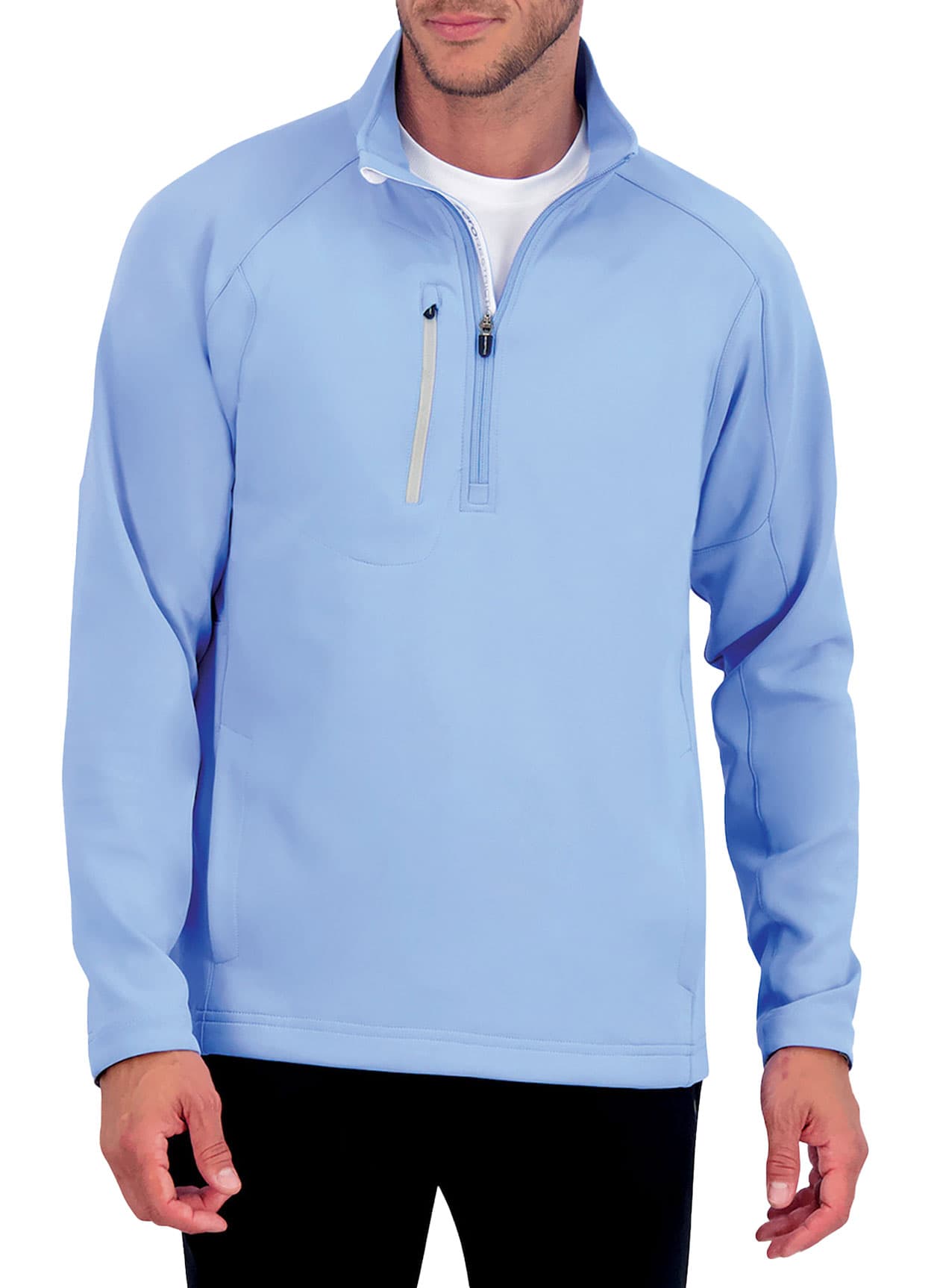 Zero Restriction Men's Z500 Quarter-Zip - Light Blue (4105) 3XL