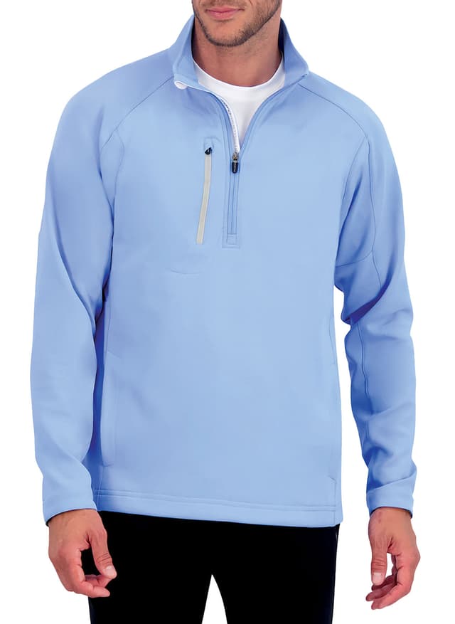 Zero Restriction Men's Z500 Quarter-Zip - Light Blue (4105) 3XL