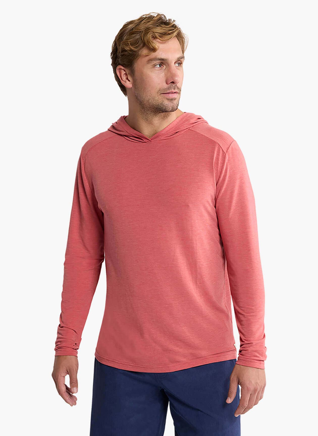 Fair Harbor Men's Seabreeze Hoodie - Red LG