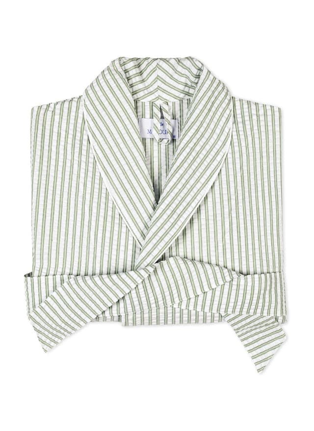 Matouk Matteo Robe - Green M/L