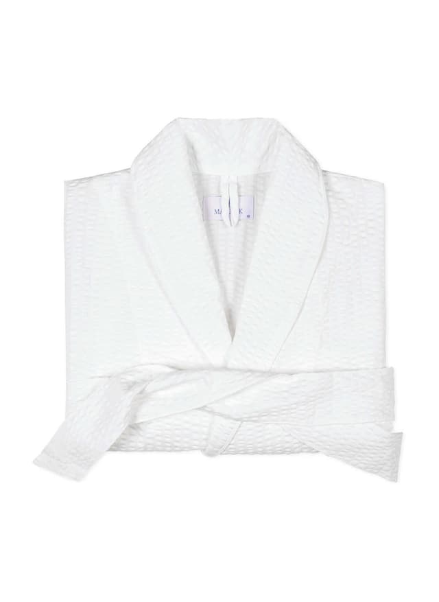 Matouk Matteo Robe - White (WHT) M/L