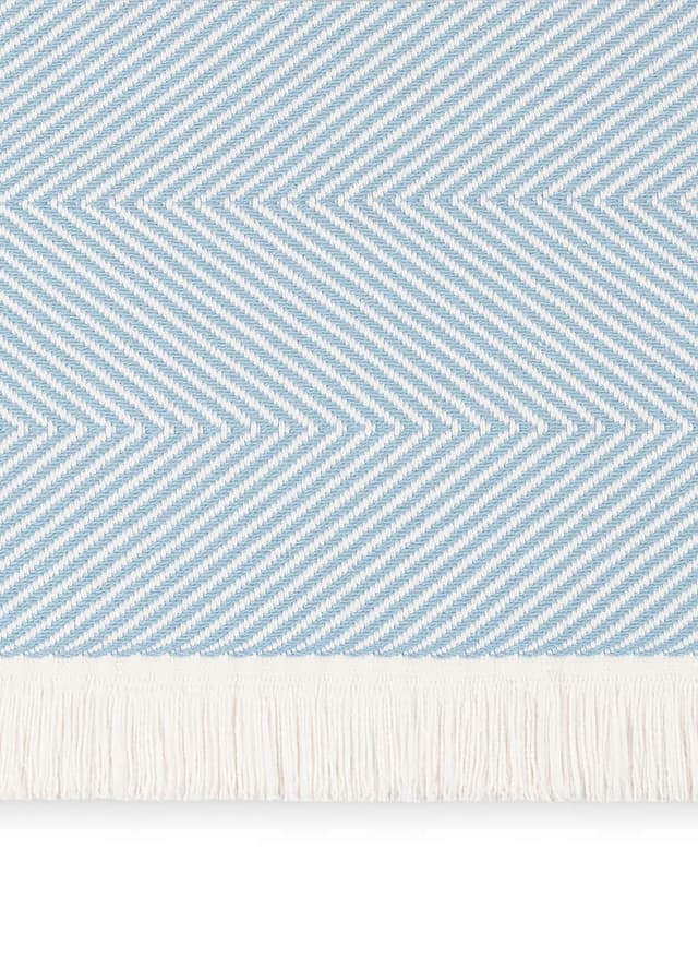 Matouk Leo Throw - Blue MISC