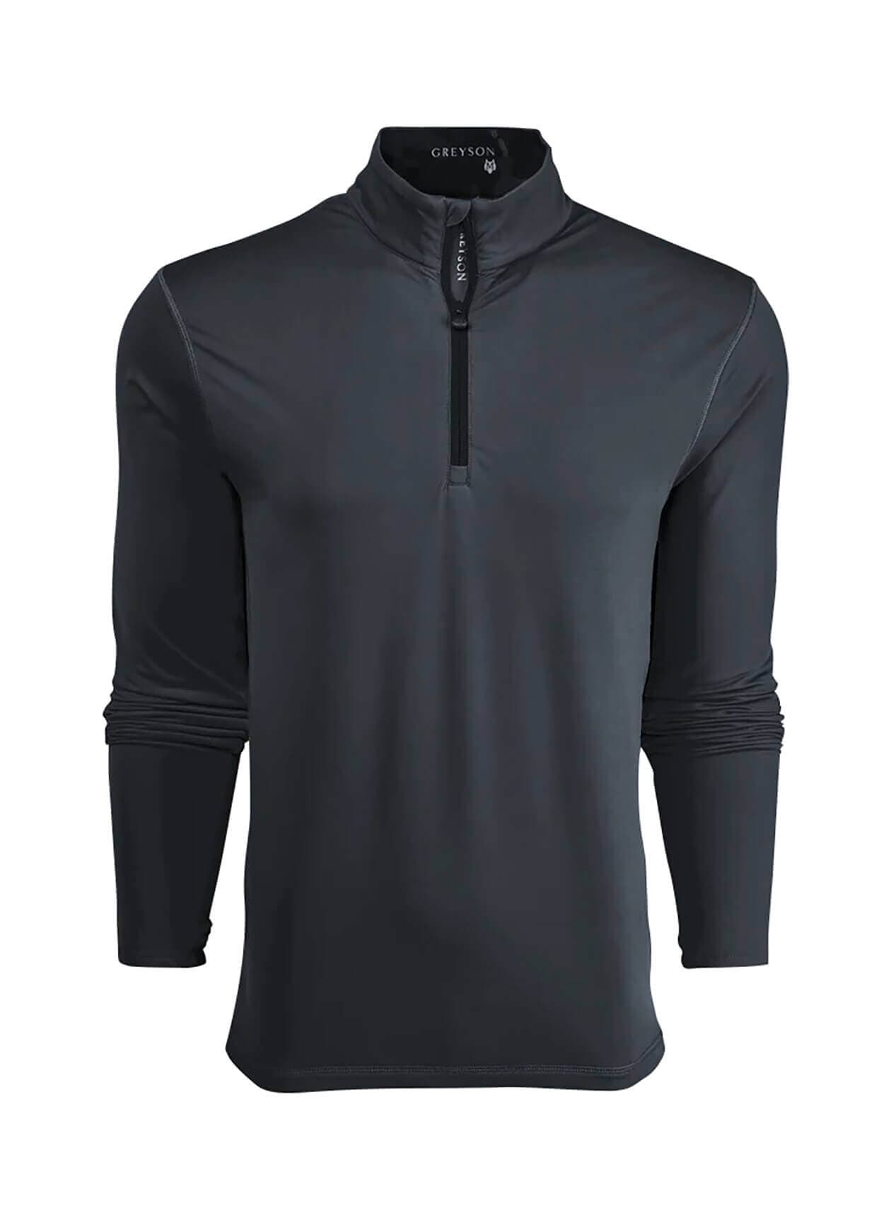 Greyson Men's Tate Quarter-Zip 26 - Dark Grey 3XL