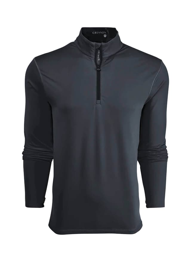 Greyson Men's Tate Quarter-Zip 26 - Dark Grey 3XL