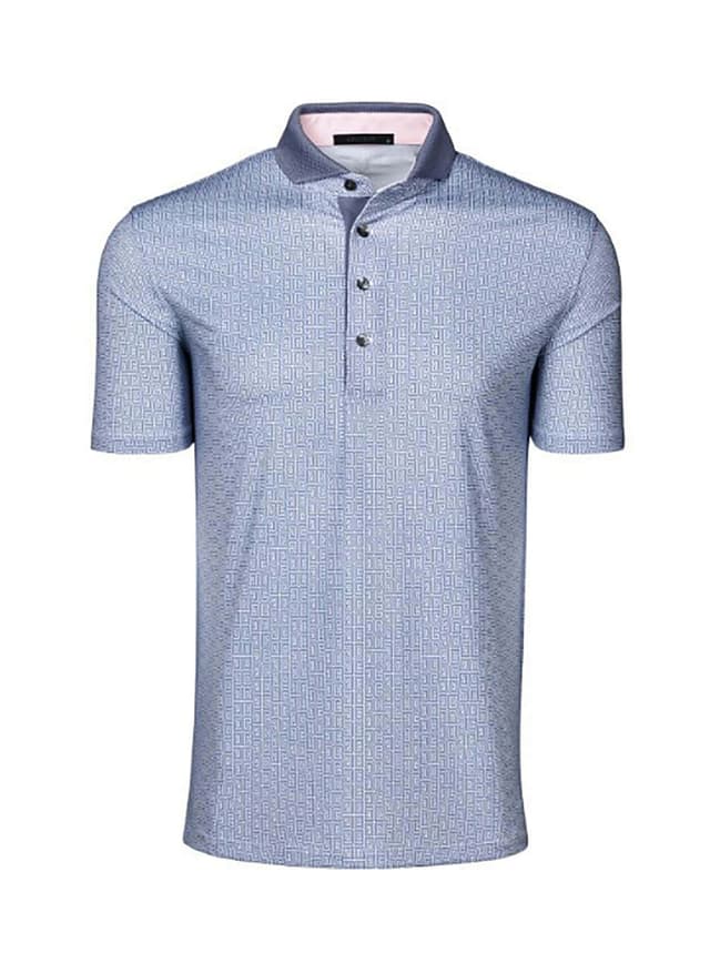Greyson Men's Pathfinder Polo - Navy LG