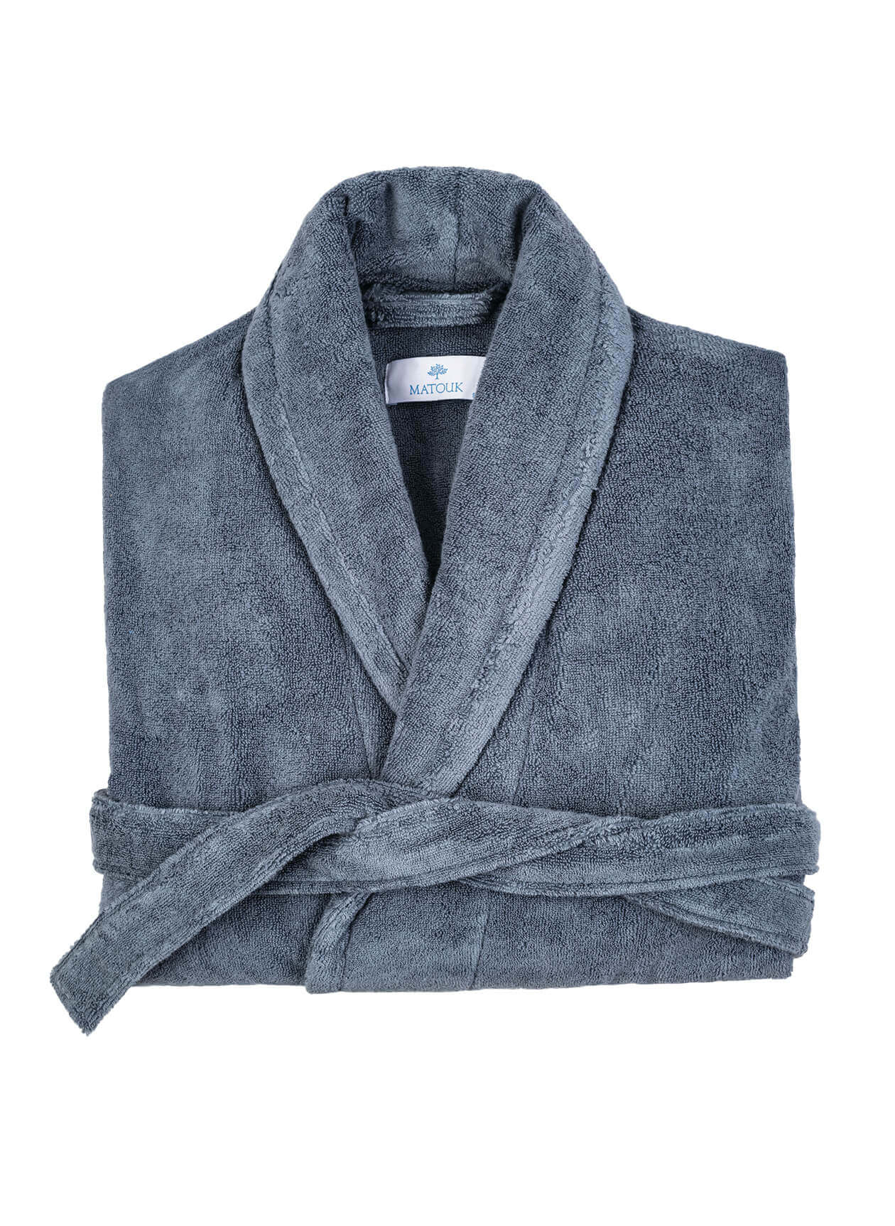 Matouk Milagro Robe - Dark Grey MD/LG