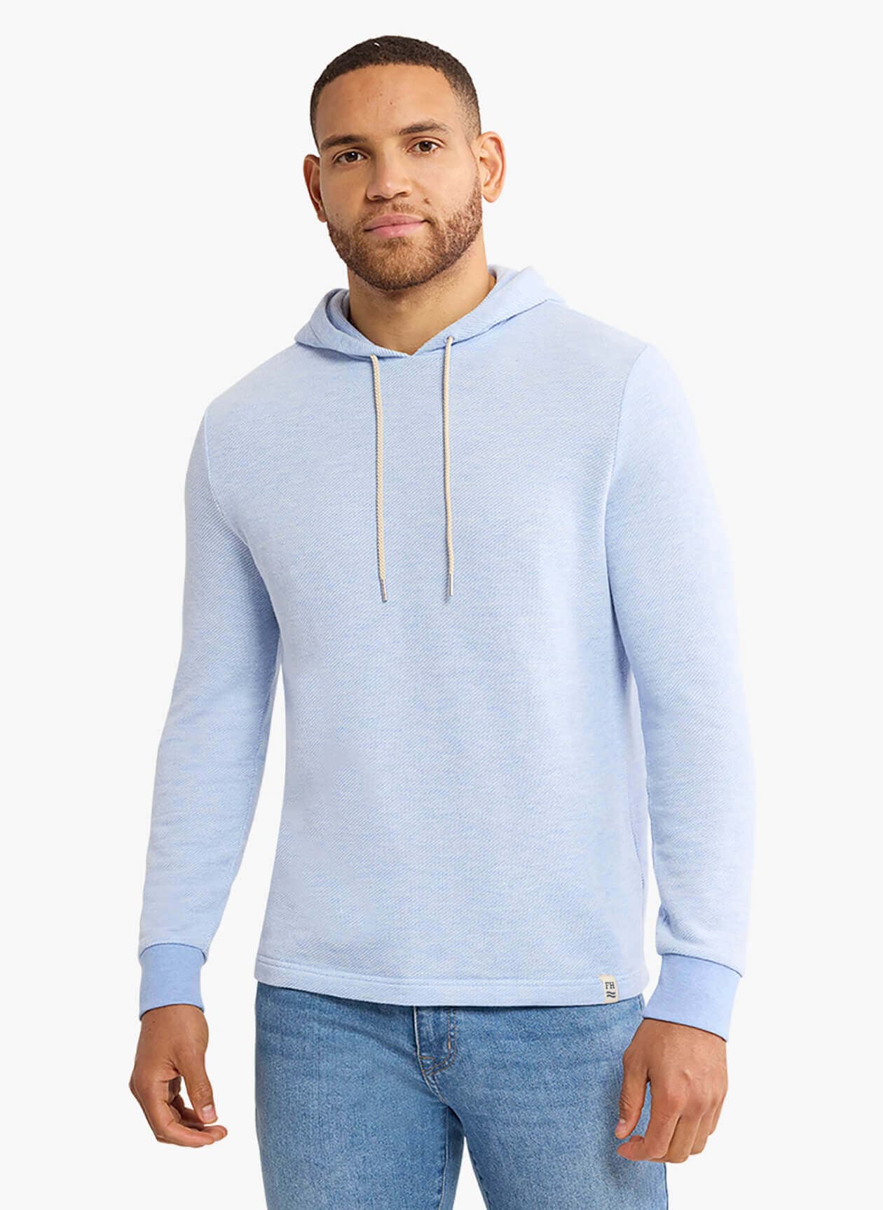 Fair Harbor Men's Tailwind Hoodie - Cyan LG