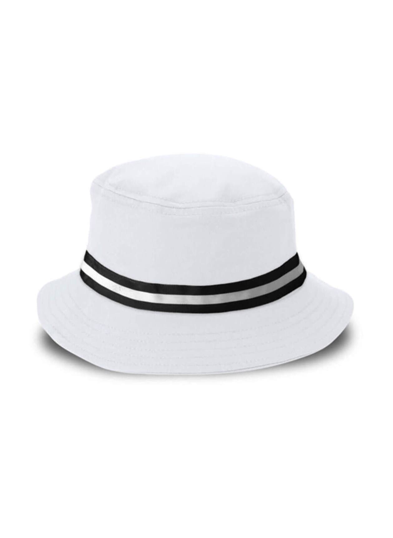 Imperial The Oxford Bucket Hat - White / Black (WBL) LG
