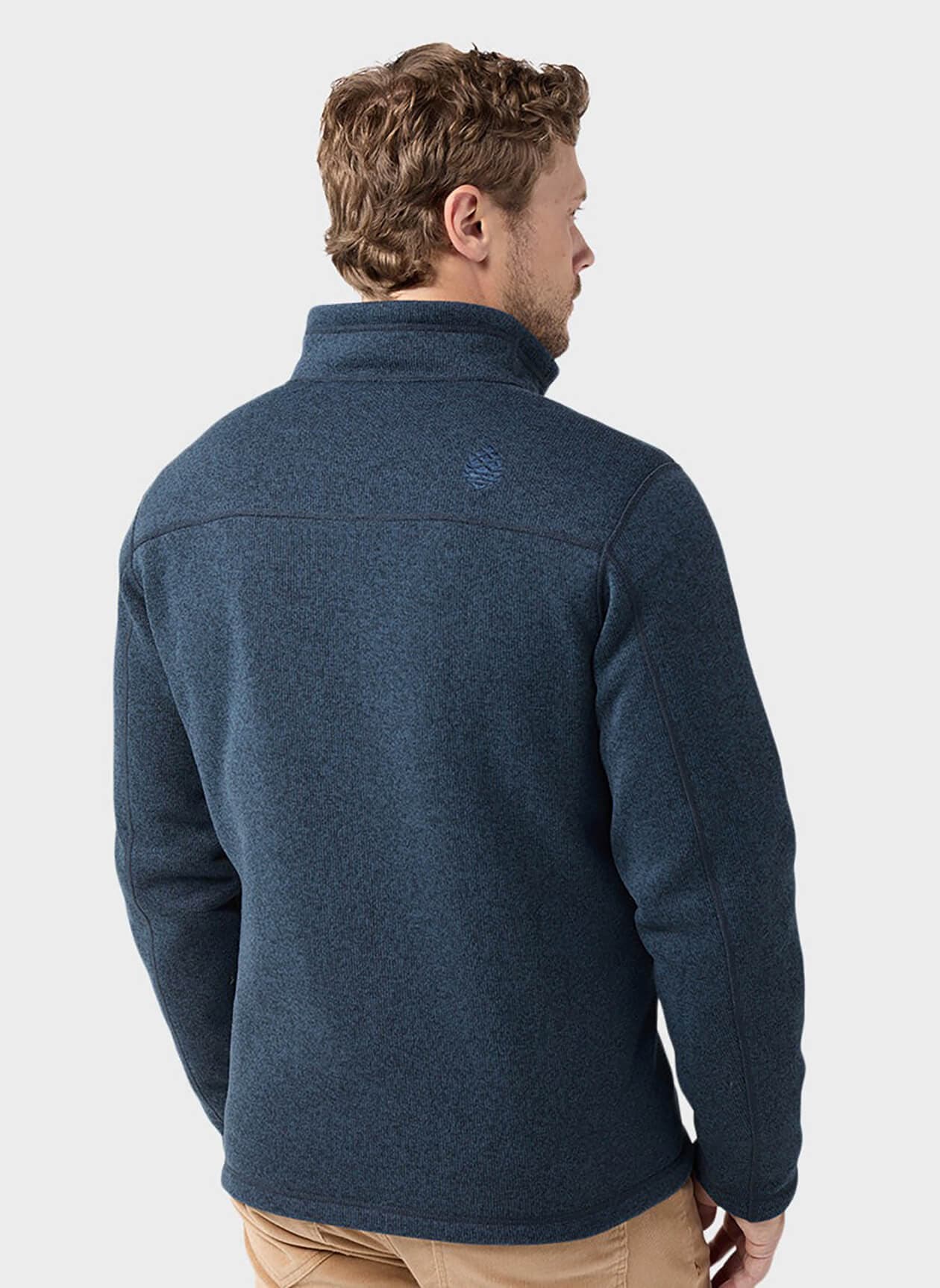 STIO Men's Wilcox Fleece Jacket - Navy 3XL