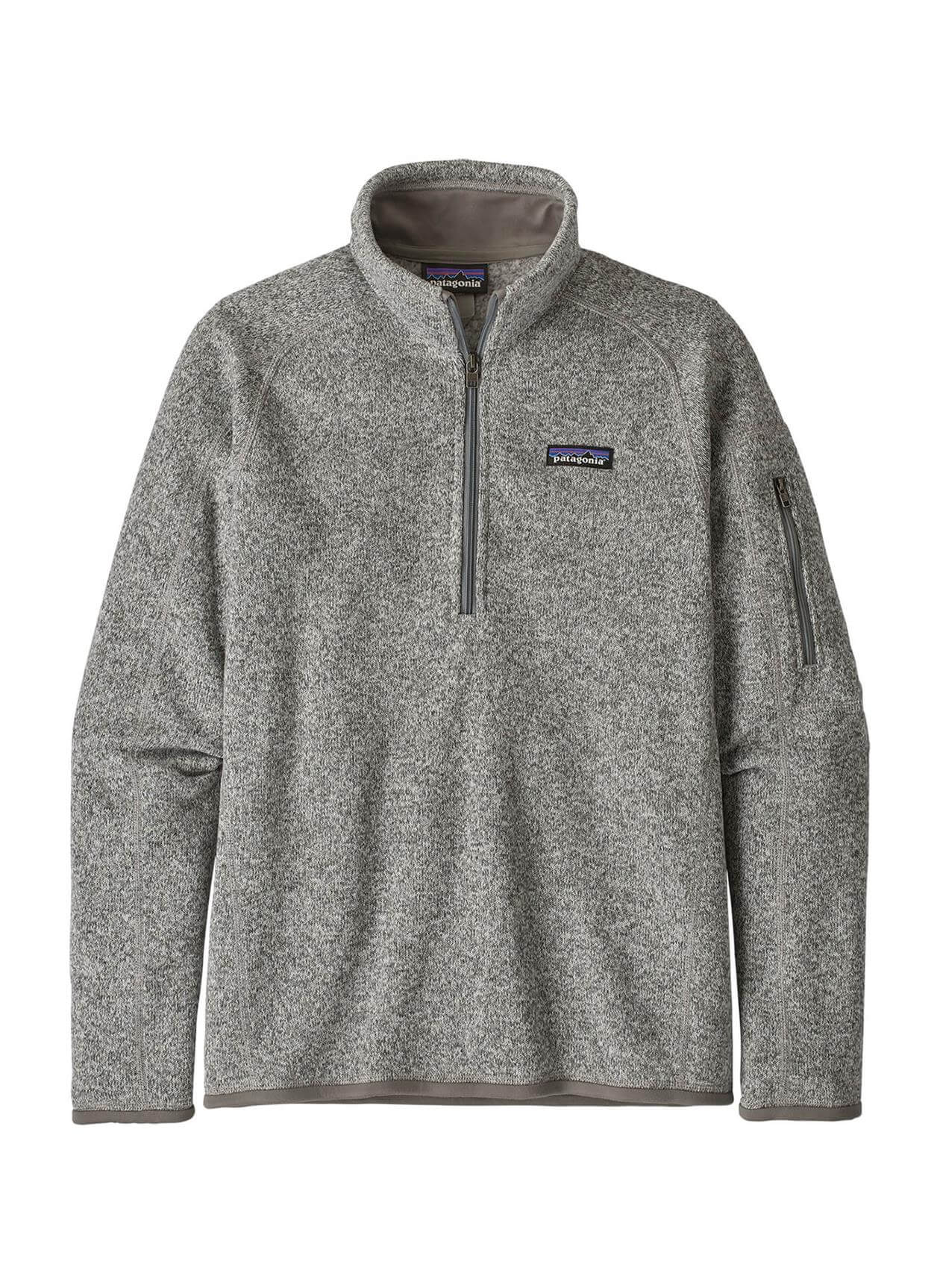 Patagonia Women's Better Sweater Quarter-Zip - Light Grey LG