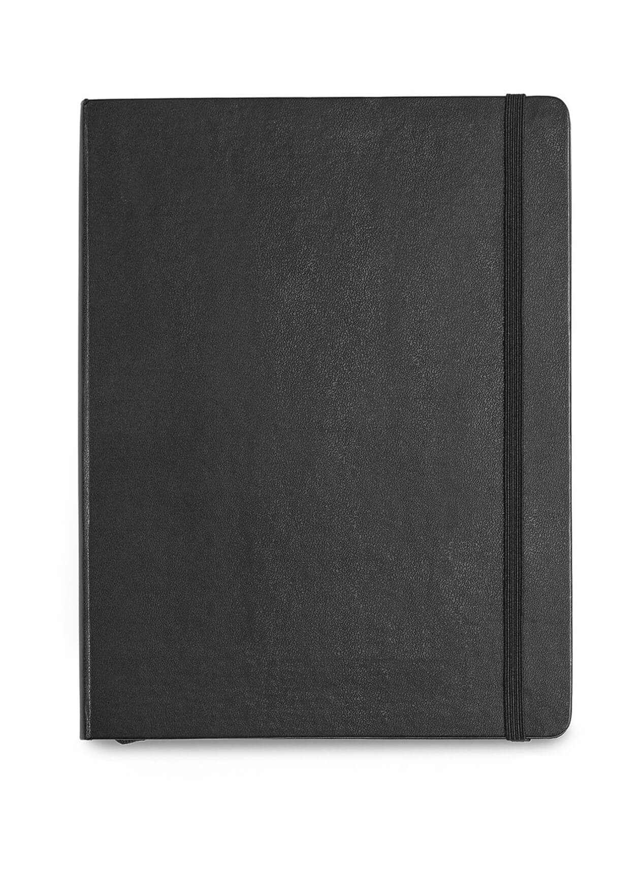 Moleskine Hard Cover Ruled X-Large Notebook - Black MISC