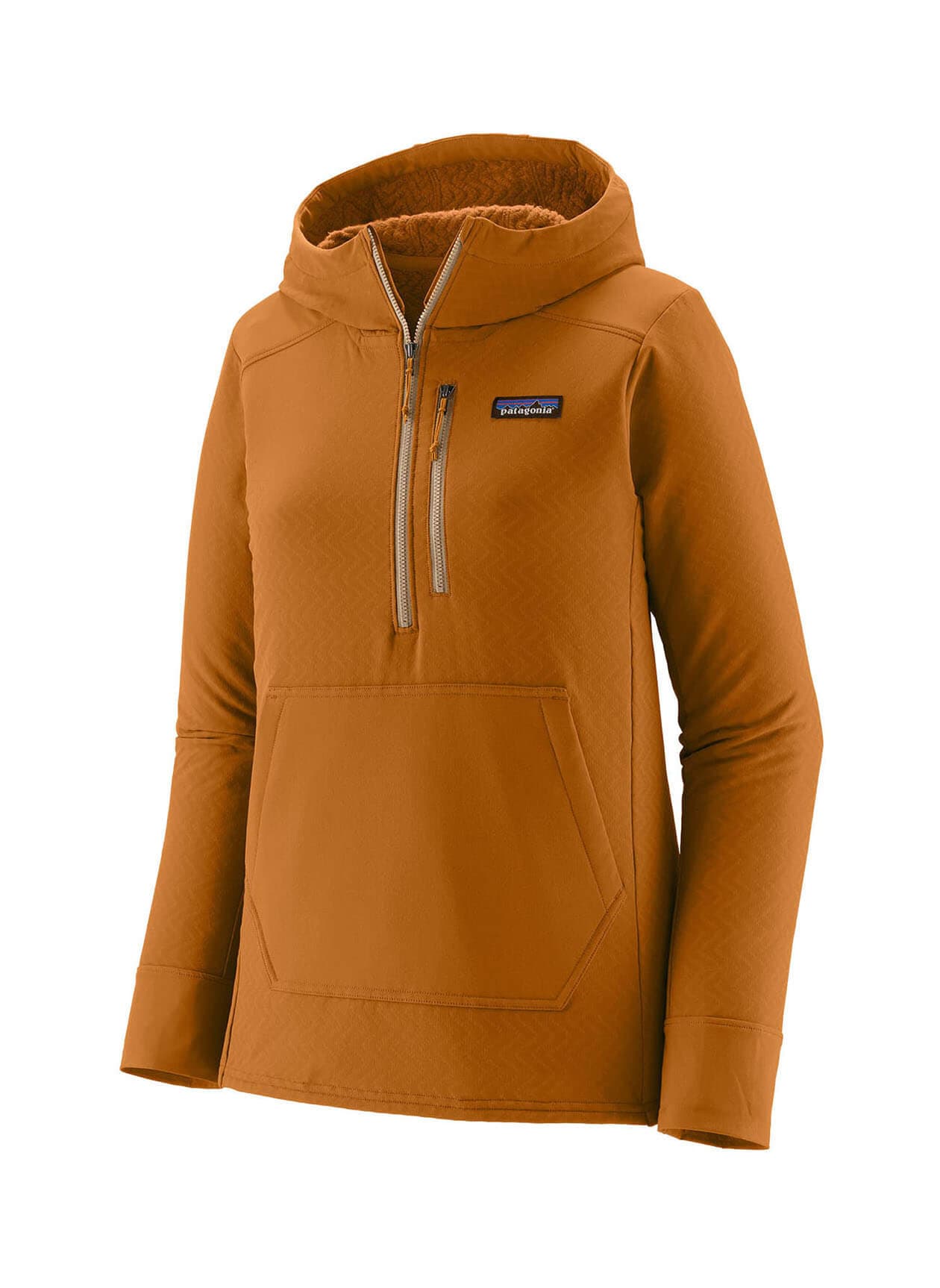 Patagonia Women's R2 CrossStrata Pullover - Cinnamon Brown LG