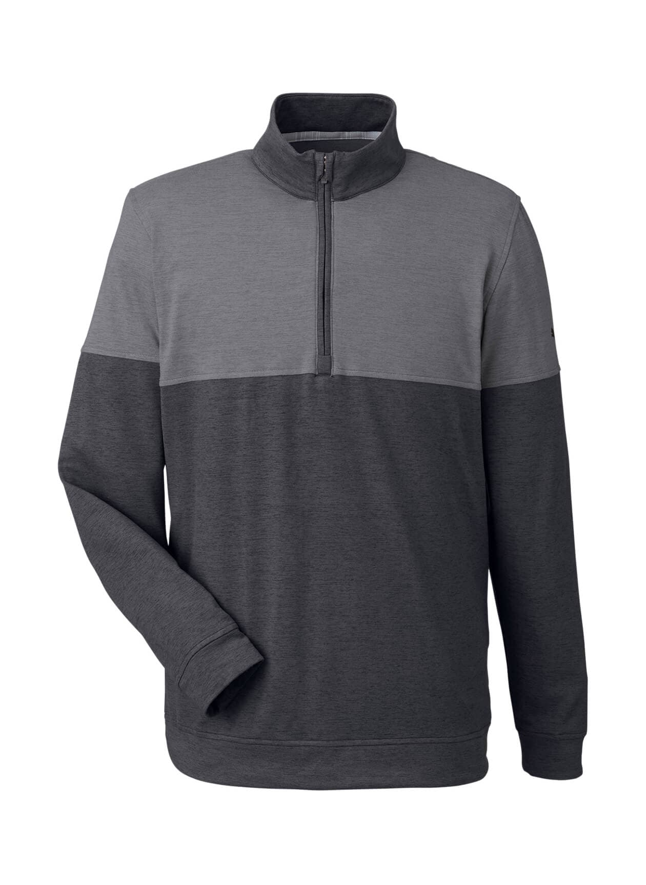 PUMA Men's Cloudspun Warm Up Quarter-Zip - Black 3XL