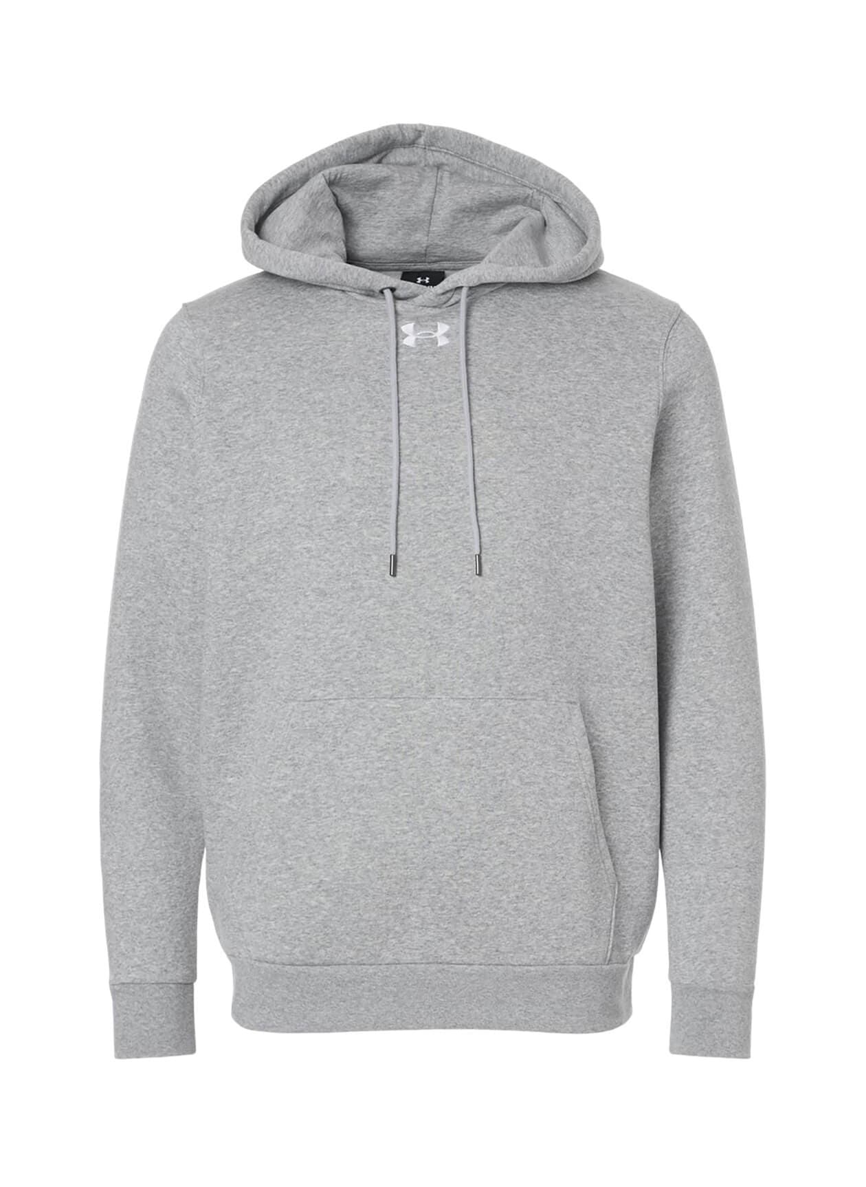 Under Armour Men's Team Icon Fleece Hoodie - Light Grey 3XL