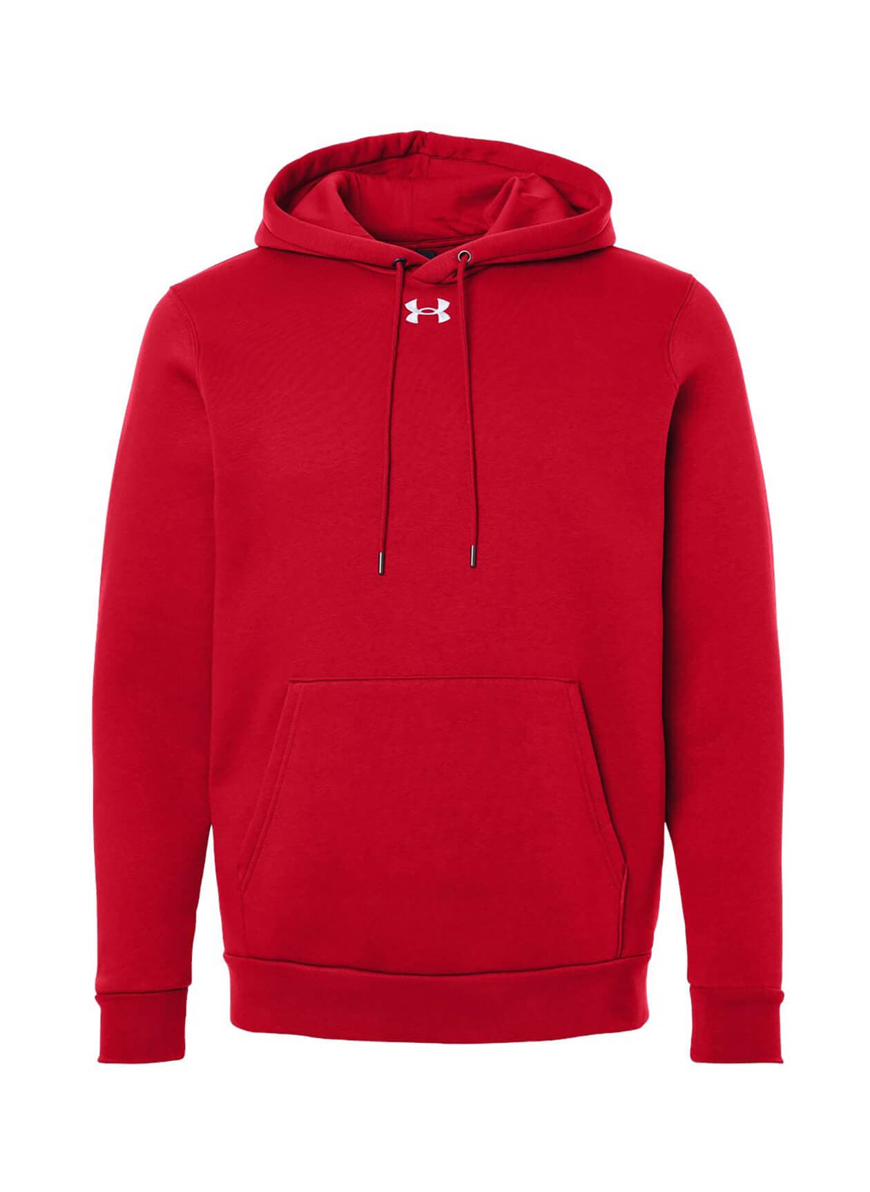 Under Armour Men's Team Icon Fleece Hoodie - Red 3XL