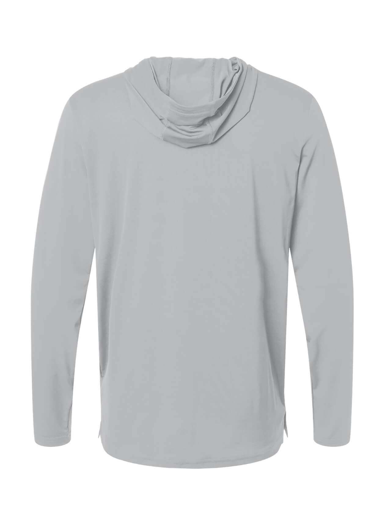 Under Armour Men's Team Vanish Hooded Long-Sleeve T-Shirt - Light Grey 3XL