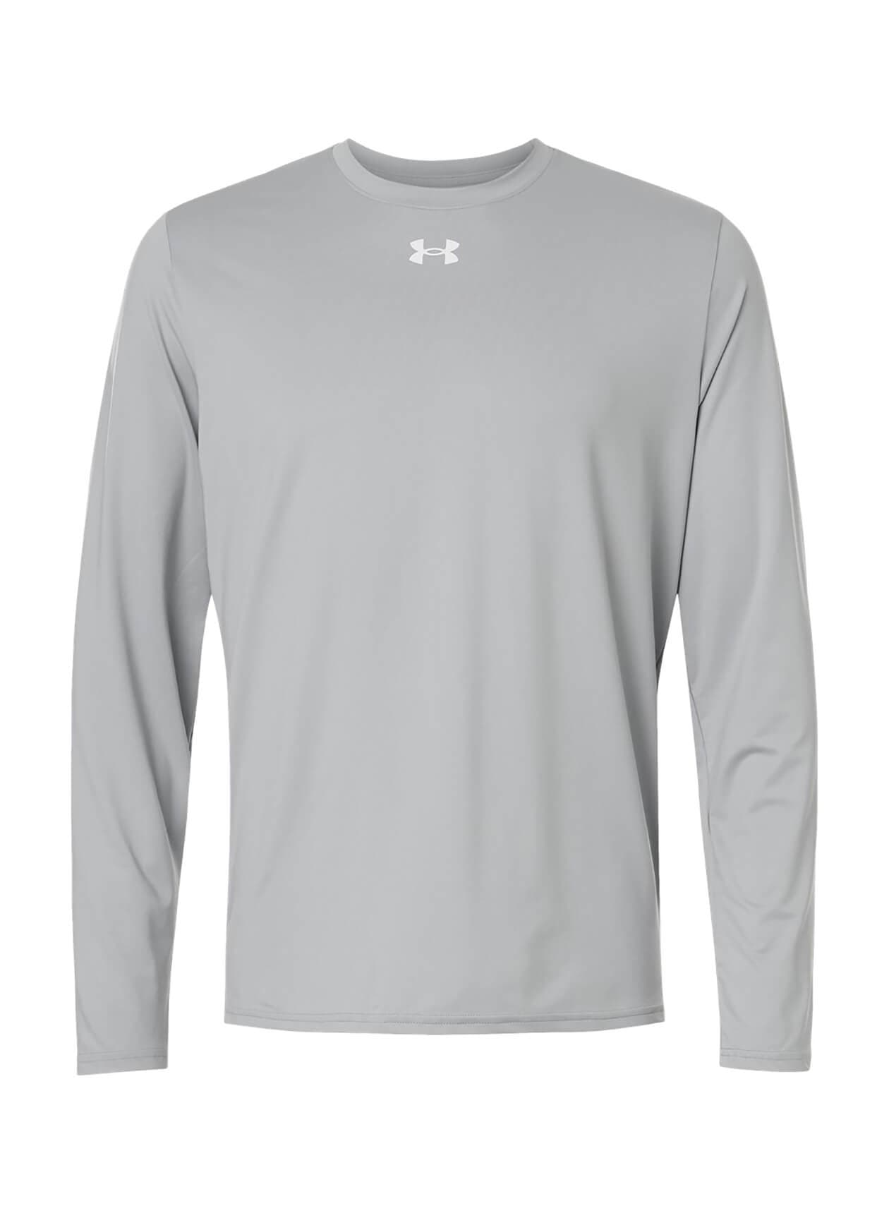 Under Armour Men's Team Vanish Long-Sleeve T-Shirt - Light Grey 3XL