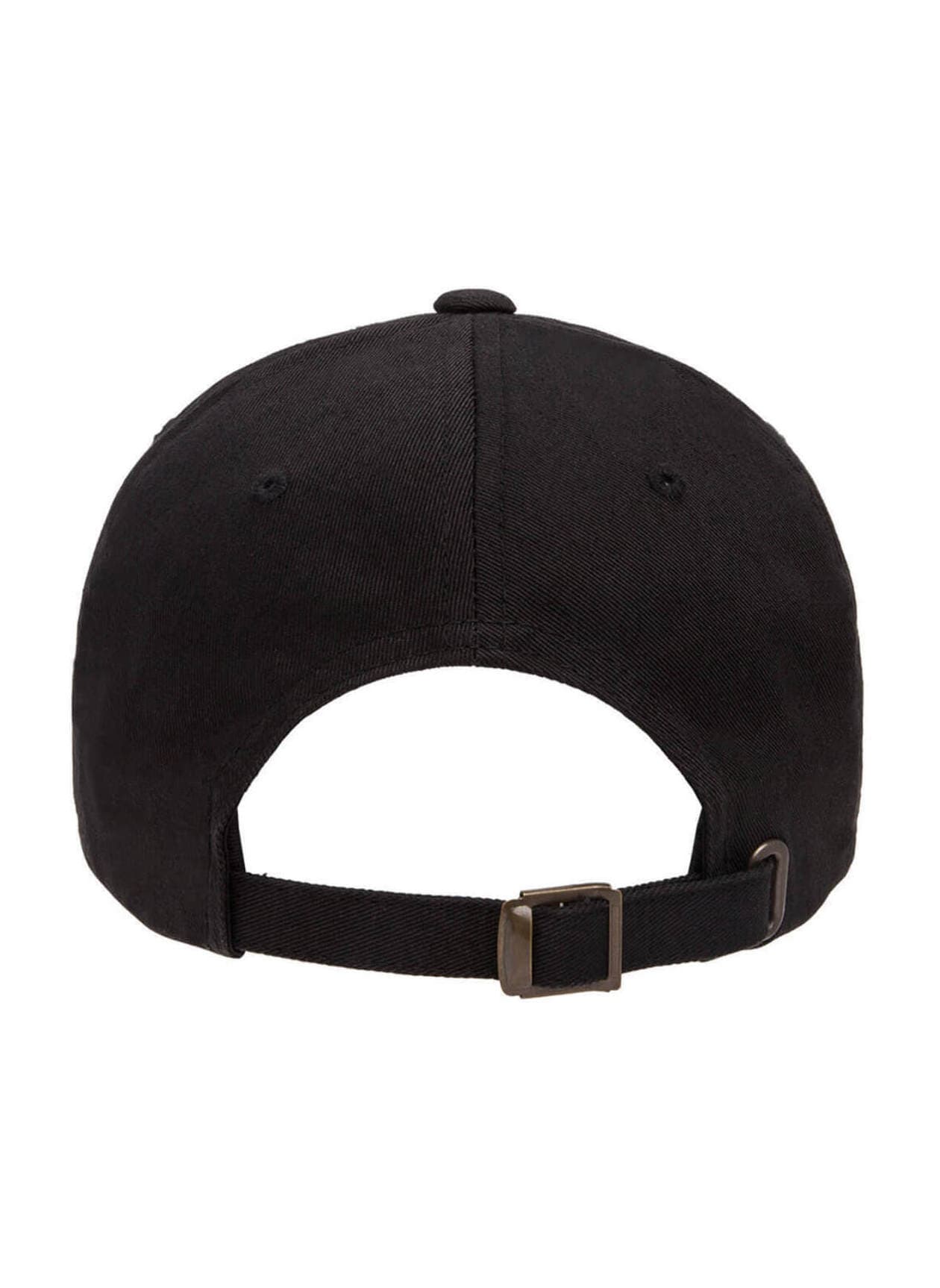Yupoong Low-Profile Cotton Twill Dad Hat - Black MISC
