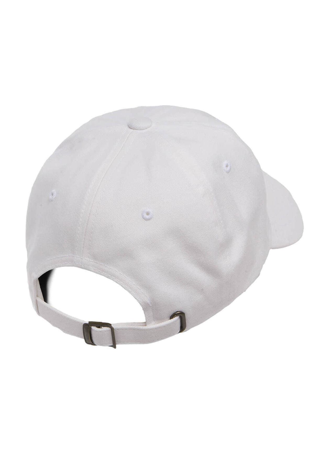 Yupoong Peached Cotton Twill Dad Hat - White MISC