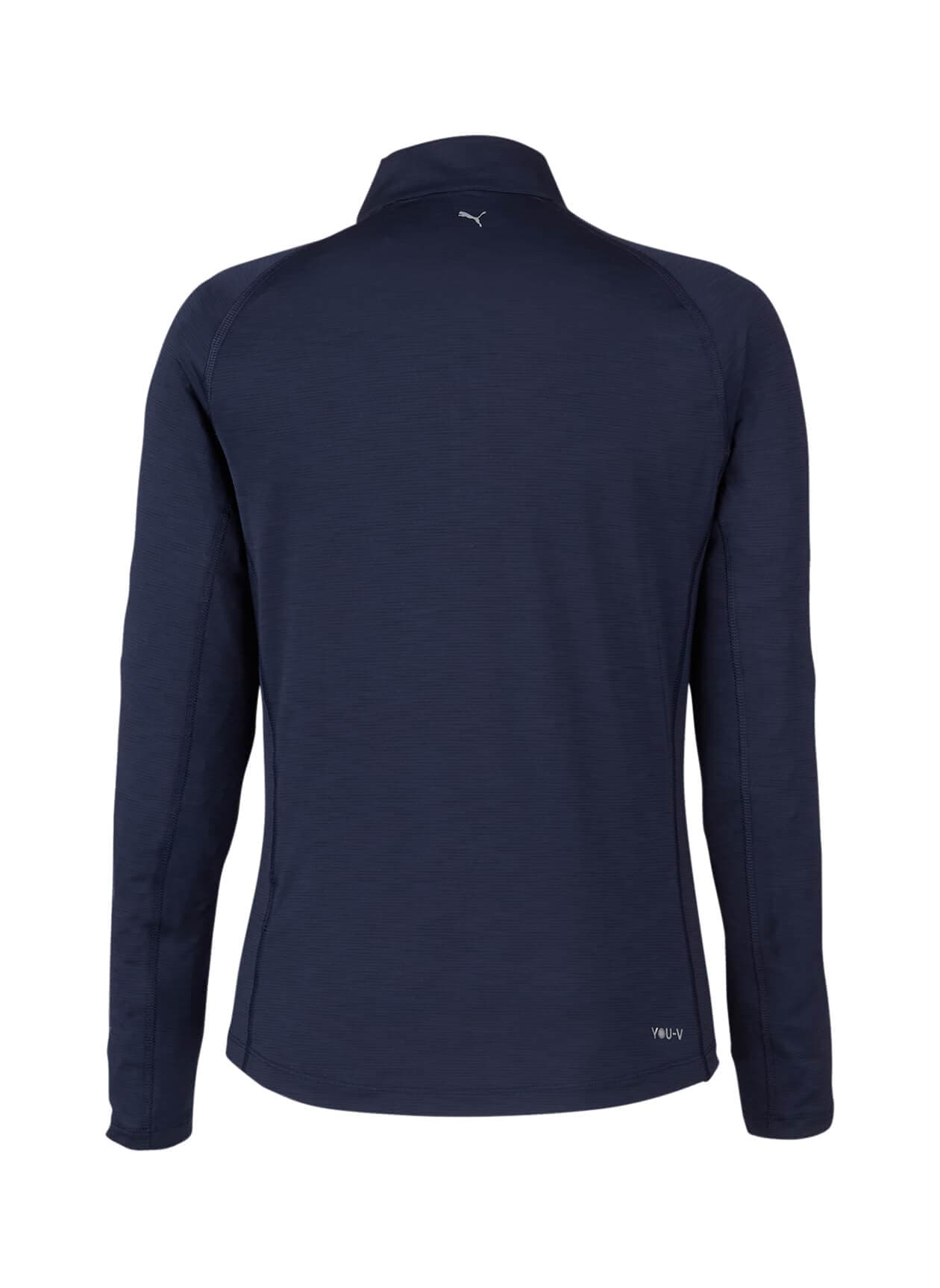 PUMA Women's You-V Quarter-Zip - Navy LG