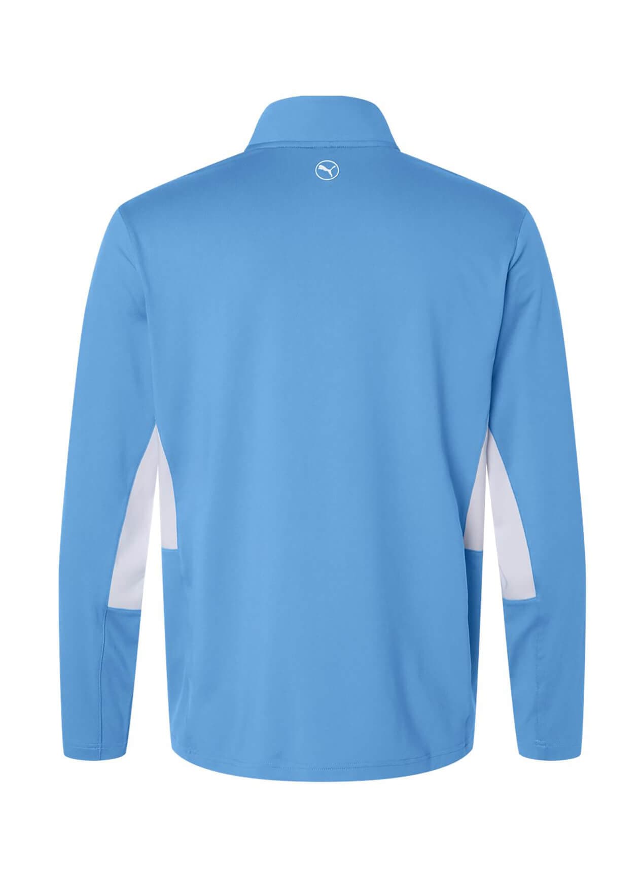 Puma Men's Pure 2.0 Quarter-Zip - Team Light Blue / White Glow 3XL