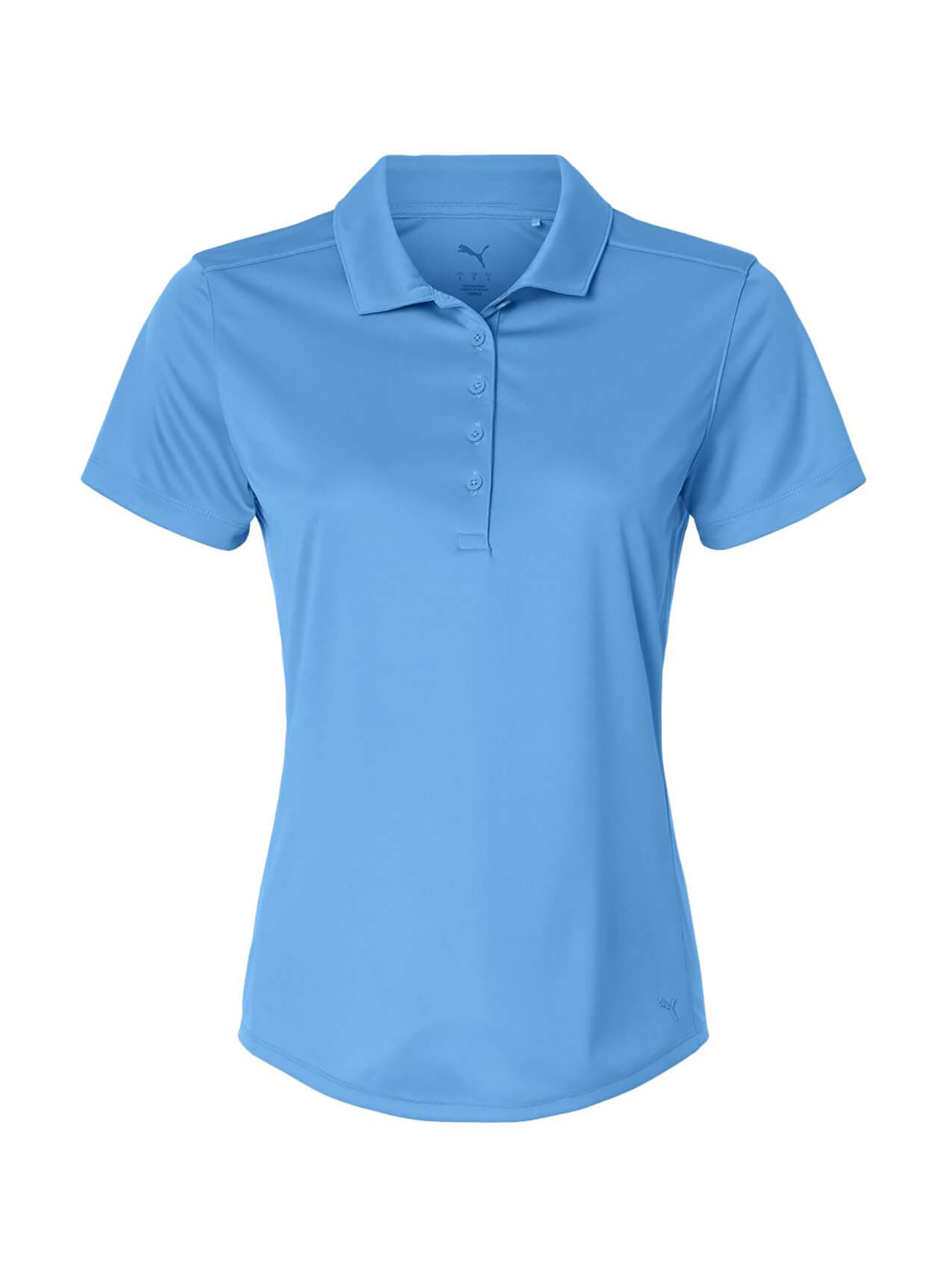 PUMA Womens Pure 2.0 Polo - Cyan LG
