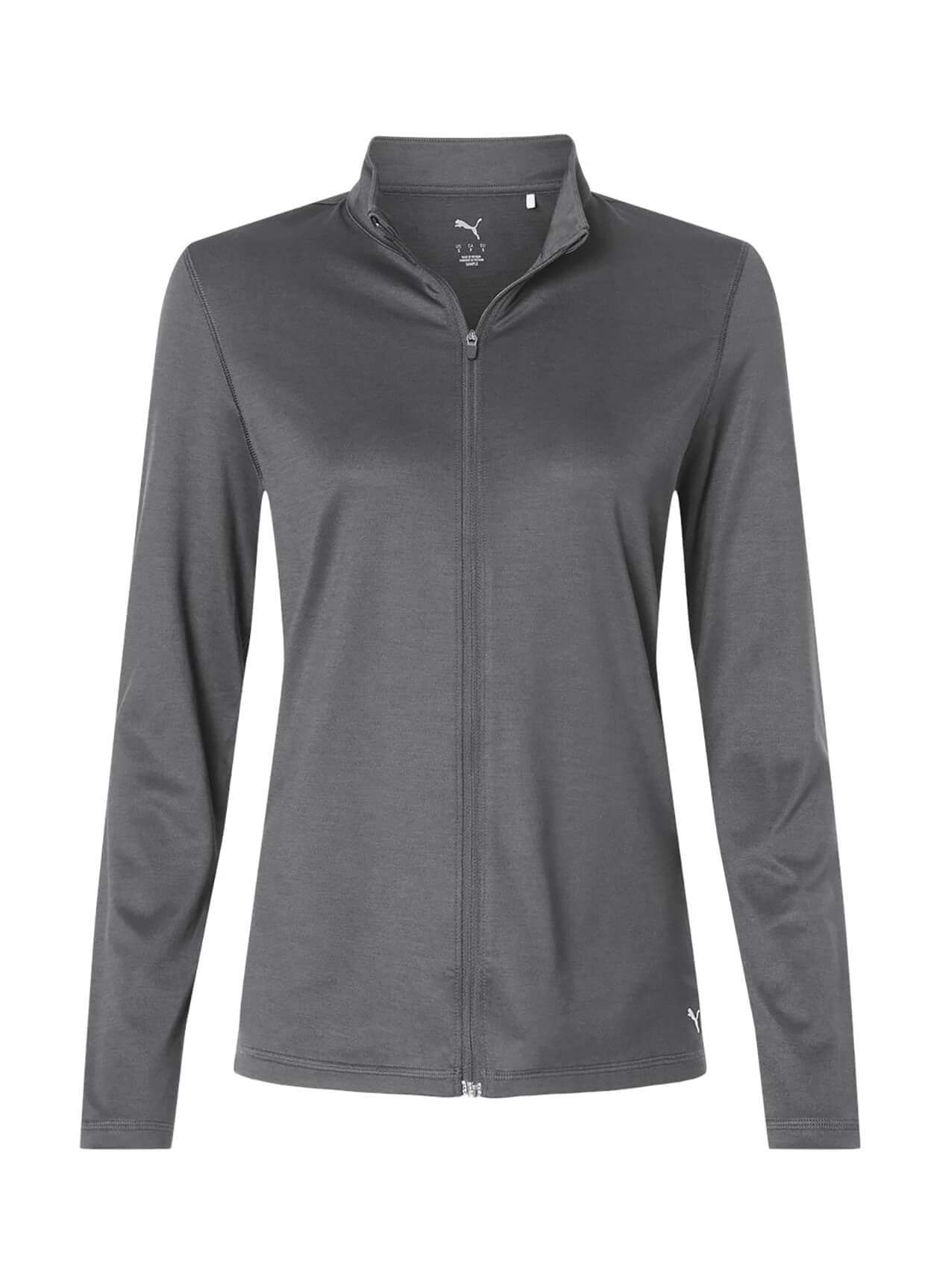 PUMA Women's Icon Full-Zip 2.0 - Dark Grey LG