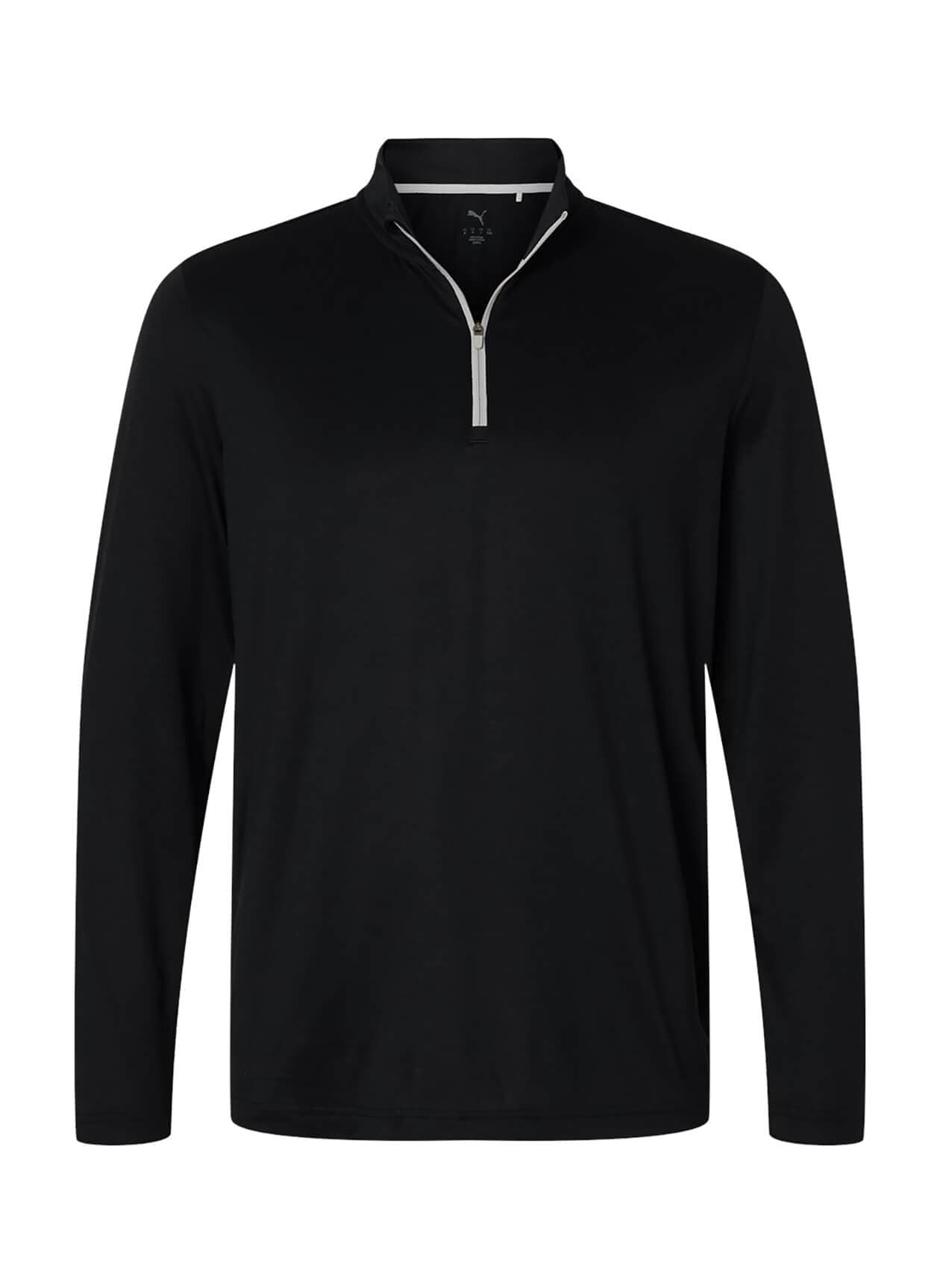 PUMA Men's Icon 2.0 Quarter-Zip - Black 3XL