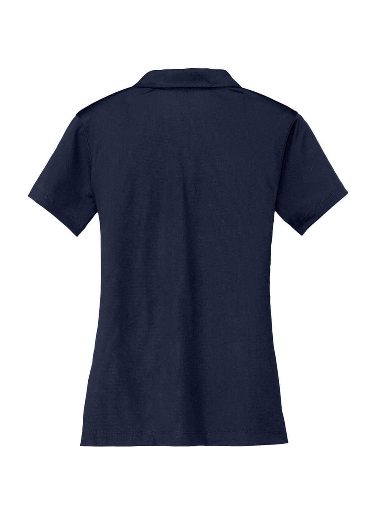 Nike Women's Dri-FIT Vertical Mesh Polo - Marine (NVY) LG