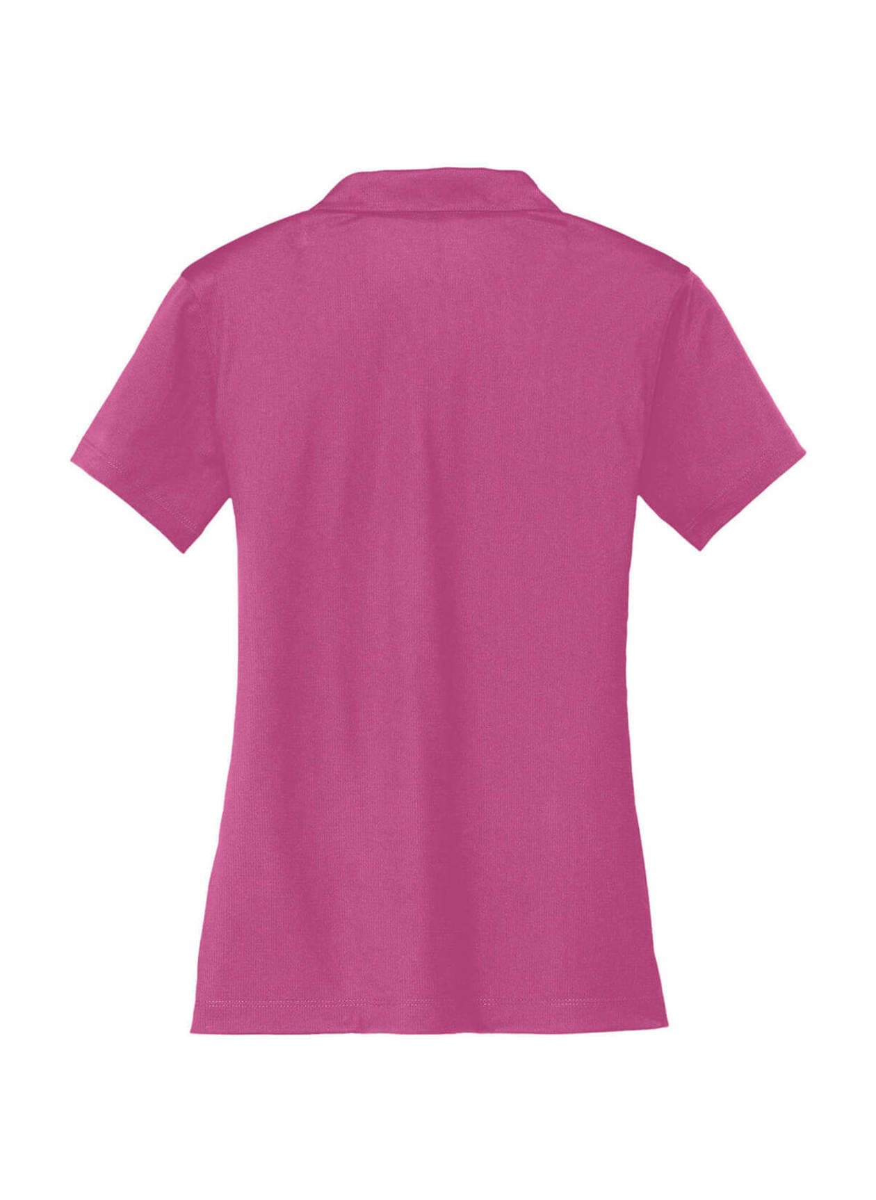 Nike Women's Dri-FIT Vertical Mesh Polo - Pink LG