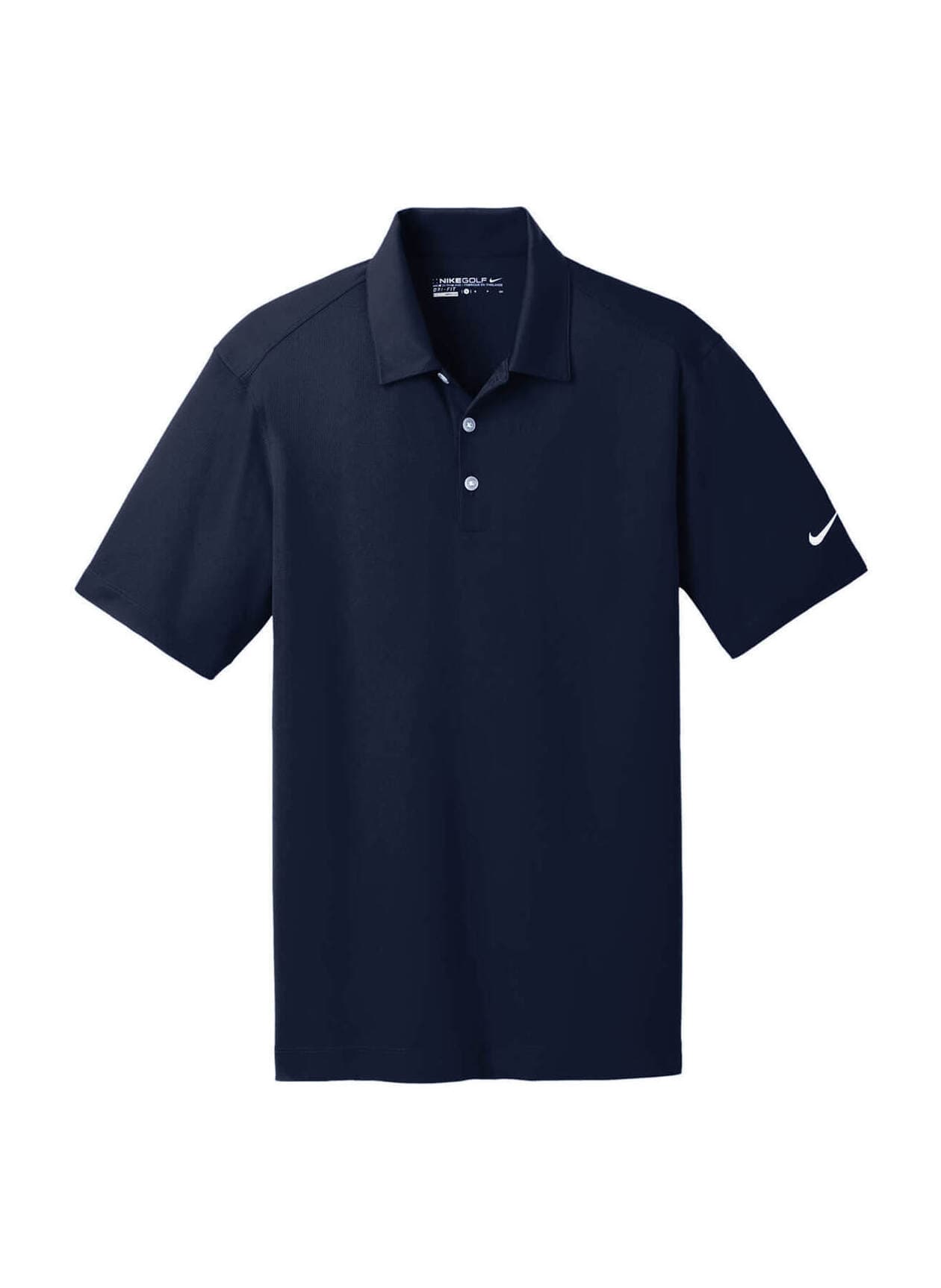 Nike Men's Dri-FIT Vertical Mesh Polo - Marine (NVY) 3XL