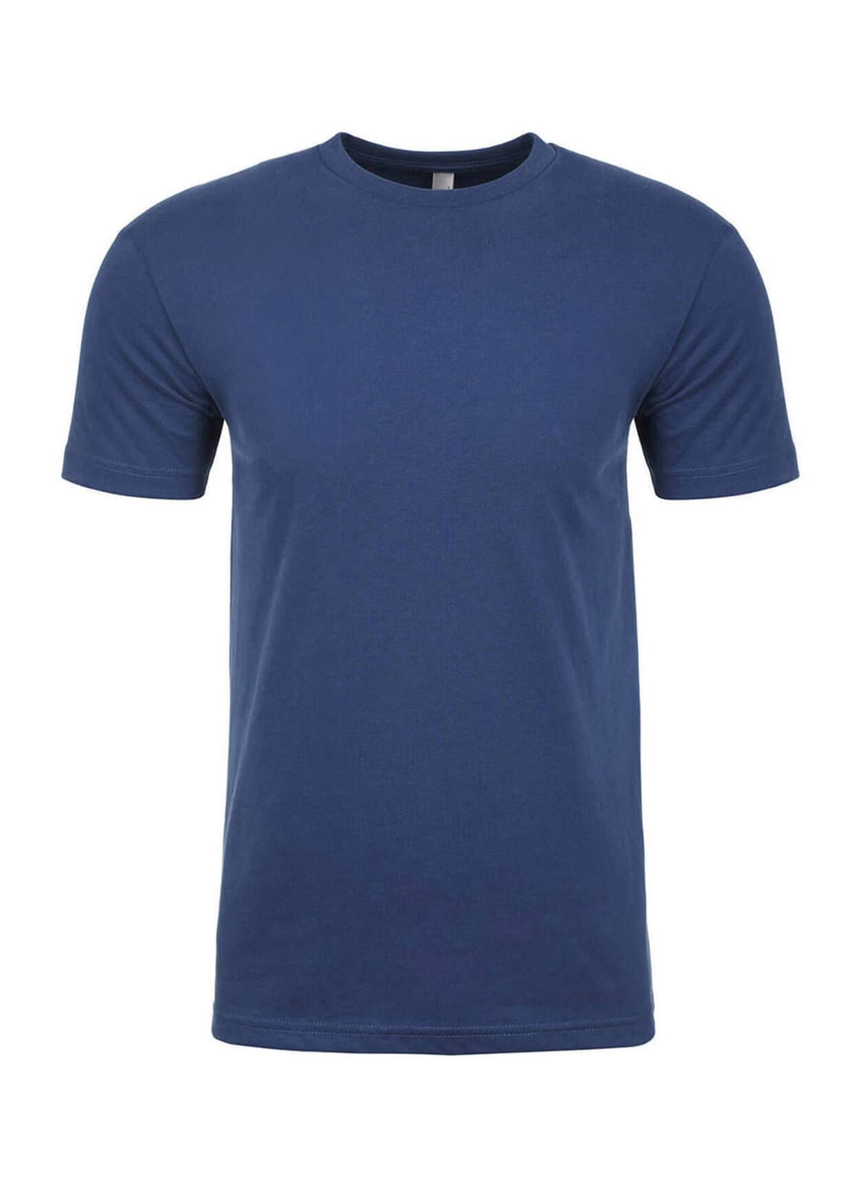 Next Level Men's Sueded Crew T-Shirt - Blue 3XL